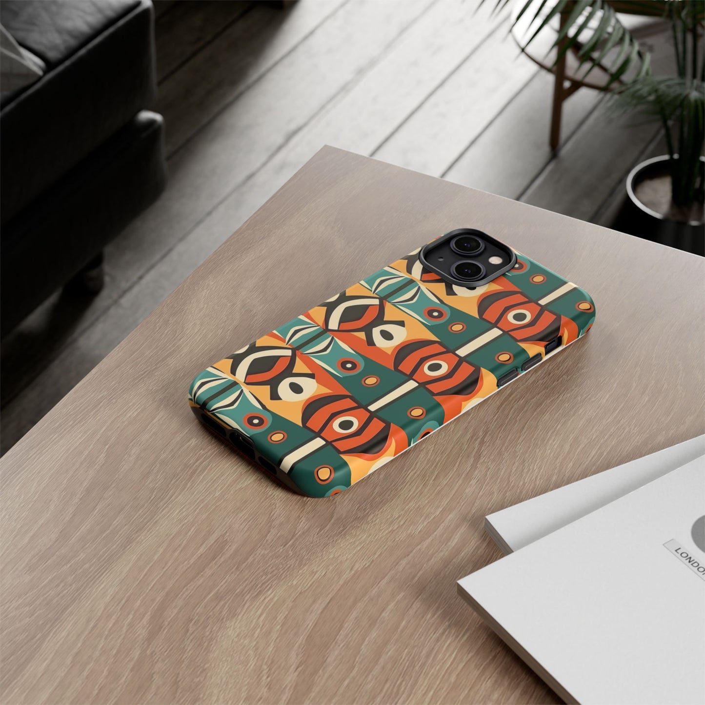 Retro Tribal Tough Case for iPhone®