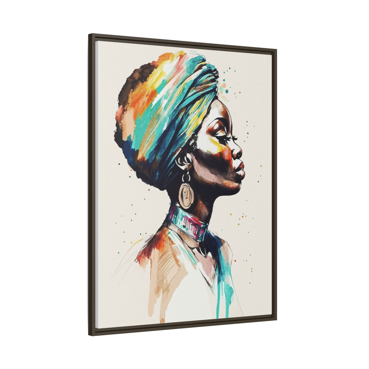 Nile Whisper Matte Canvas Print