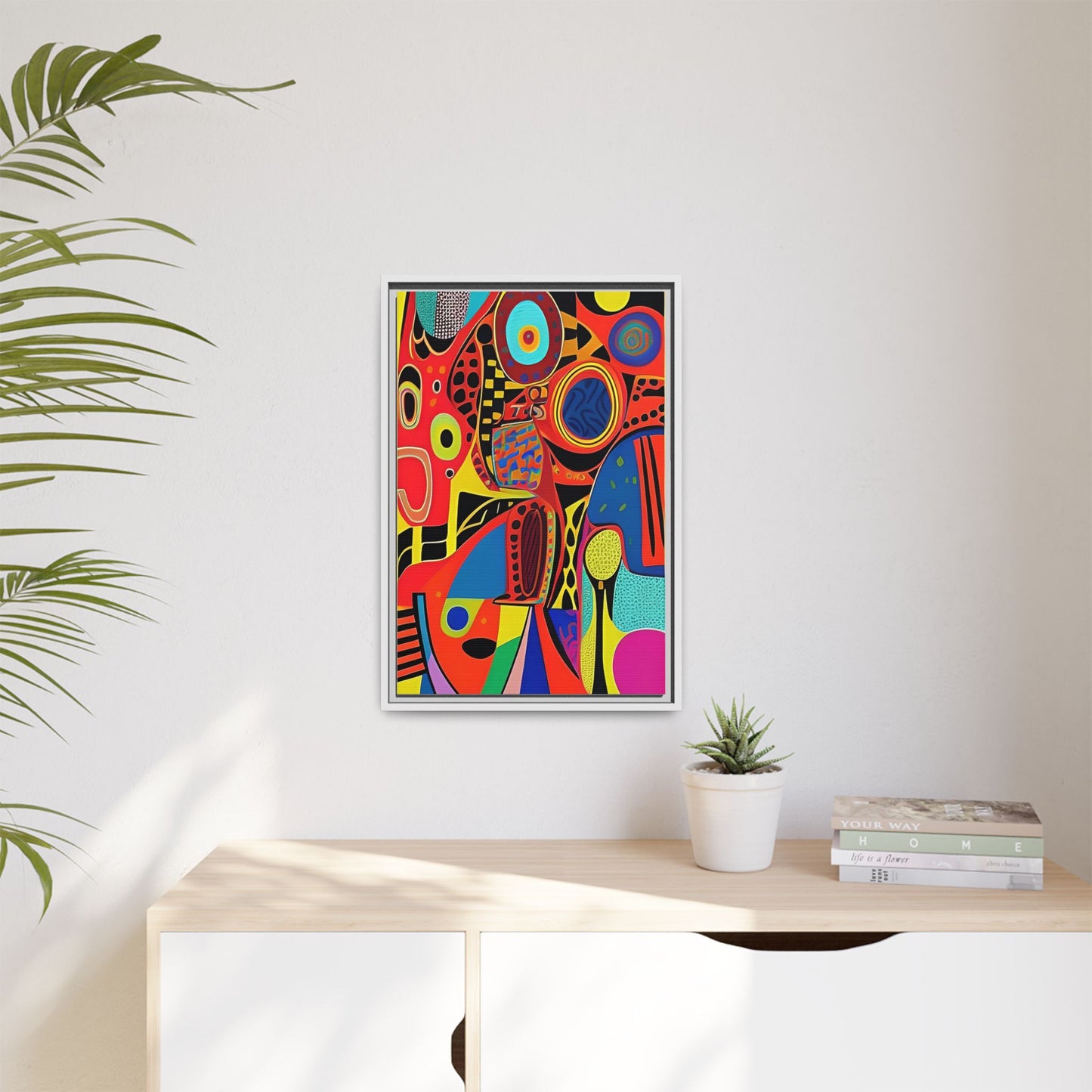 Oba Vibration Matte Canvas Wall Art