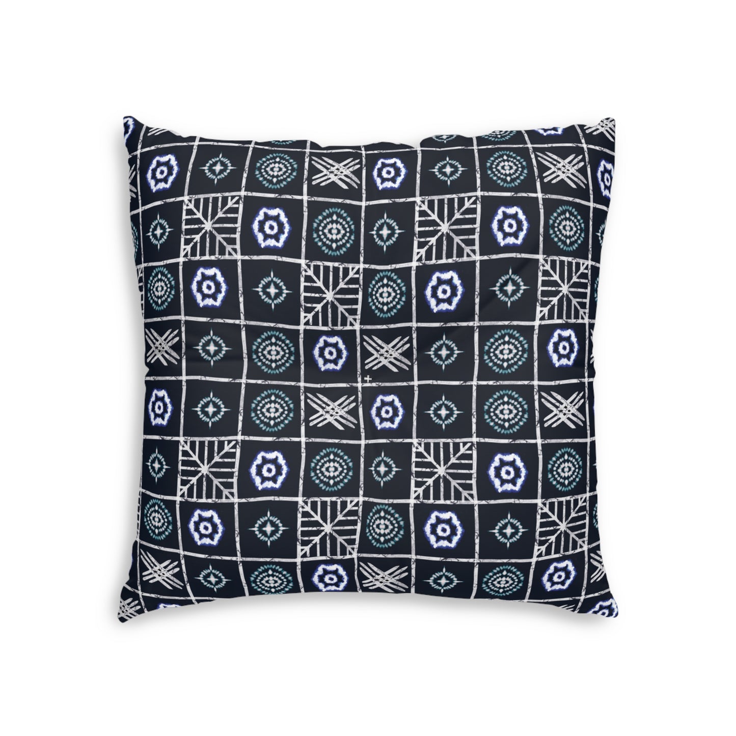 Zulu Zenith Bohemian Tufted Floor Pillow