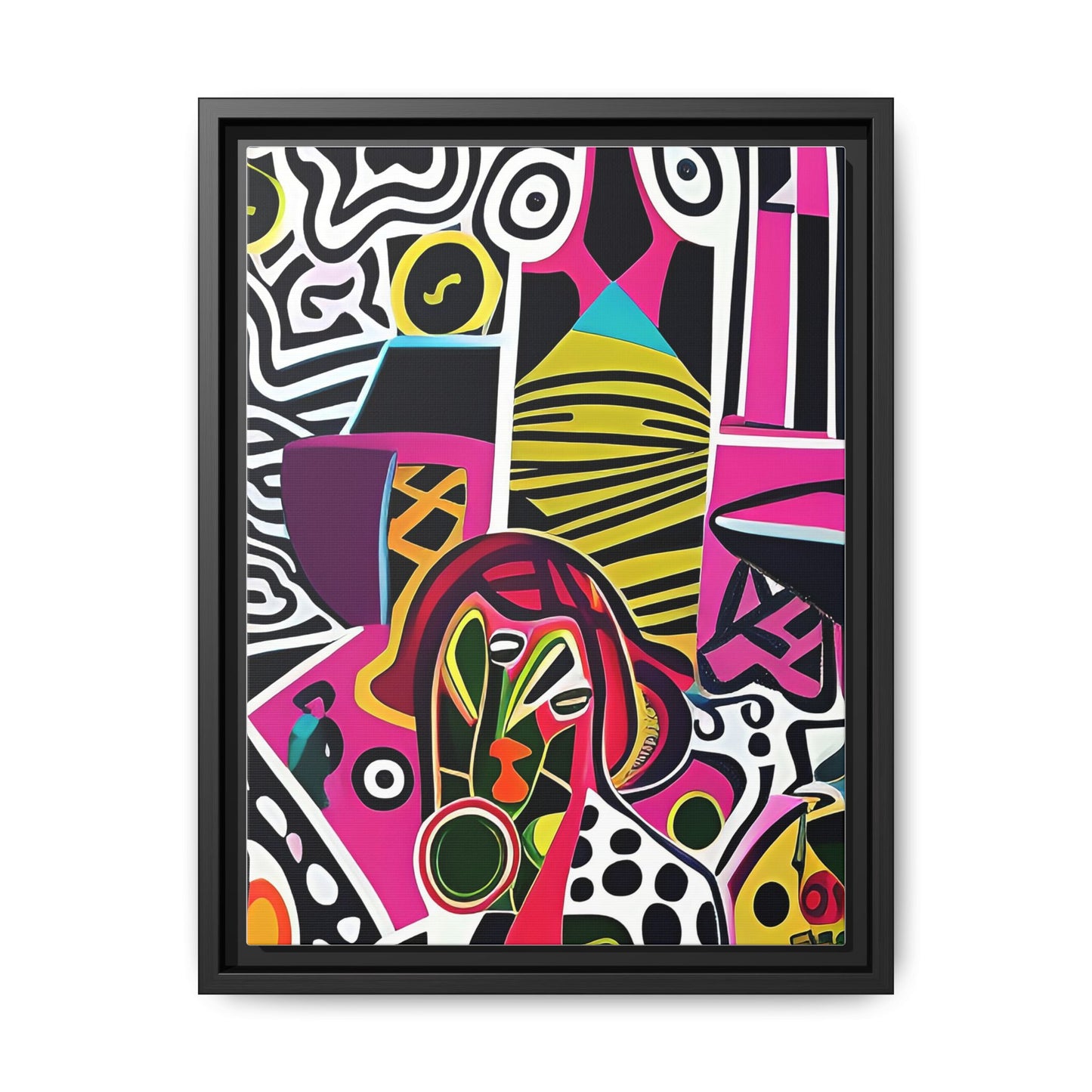Nzingha Pulse Matte Canvas Wall Art