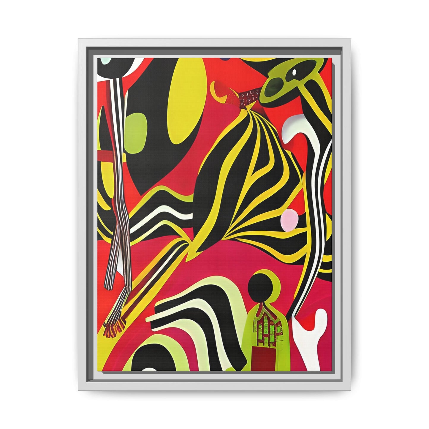 Ngoma Drift Matte Canvas Wall Art