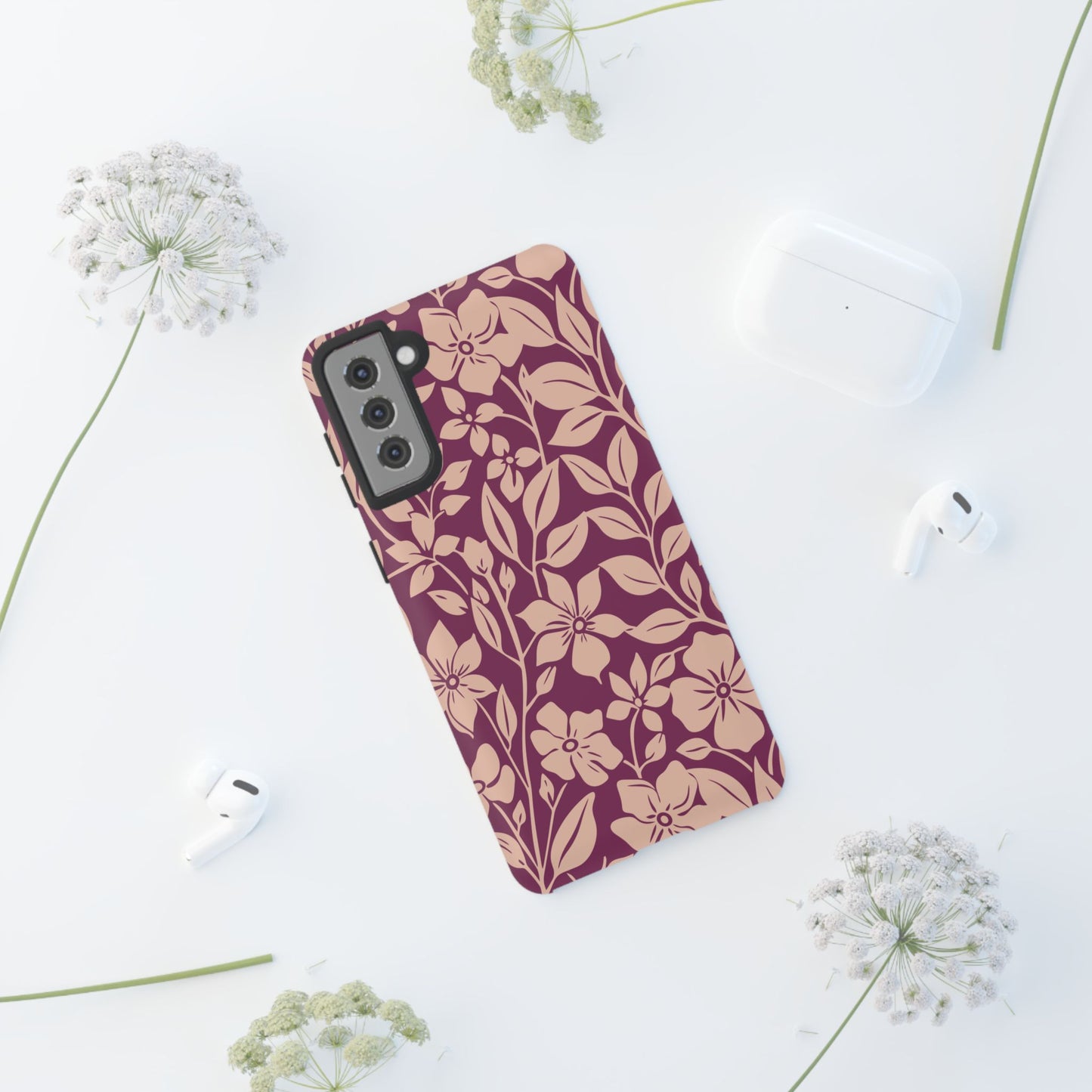 Blooming Elegance Tough Case for Samsung Phone