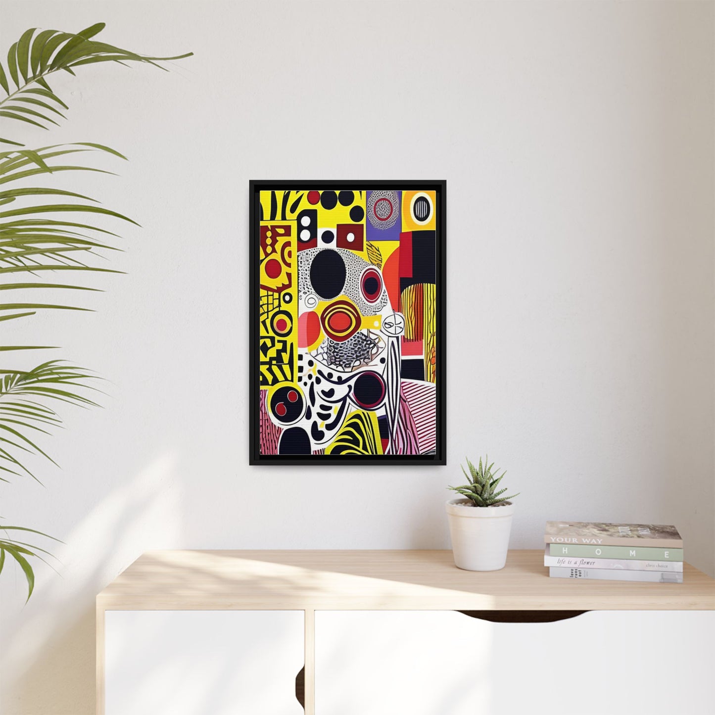 Zamani Echo Matte Canvas Wall Art