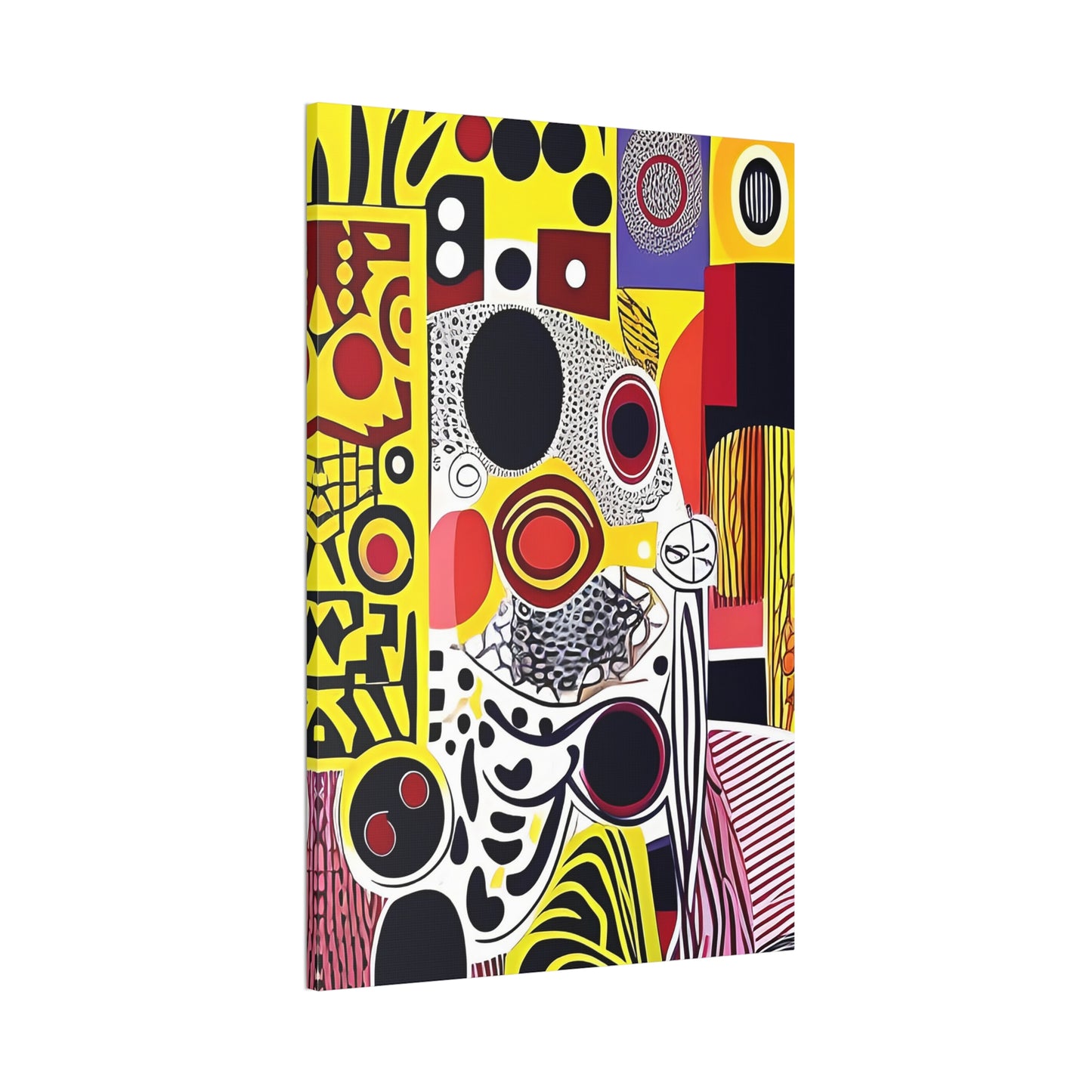 Zamani Echo Stretched Canvas Wall Art