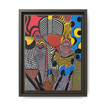 Luba Current Matte Canvas Wall Art