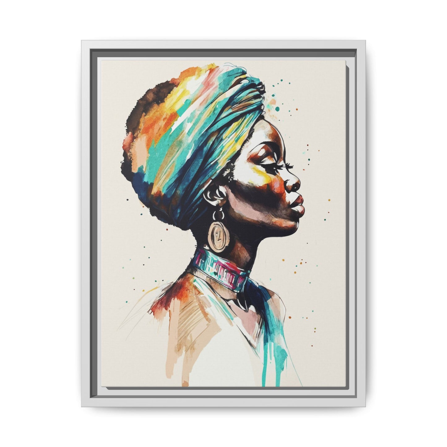 Nile Whisper Matte Canvas Print