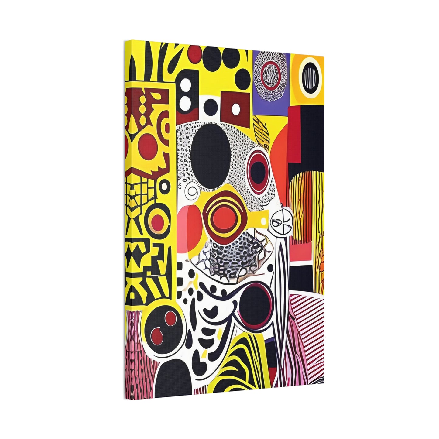 Zamani Echo Stretched Canvas Wall Art