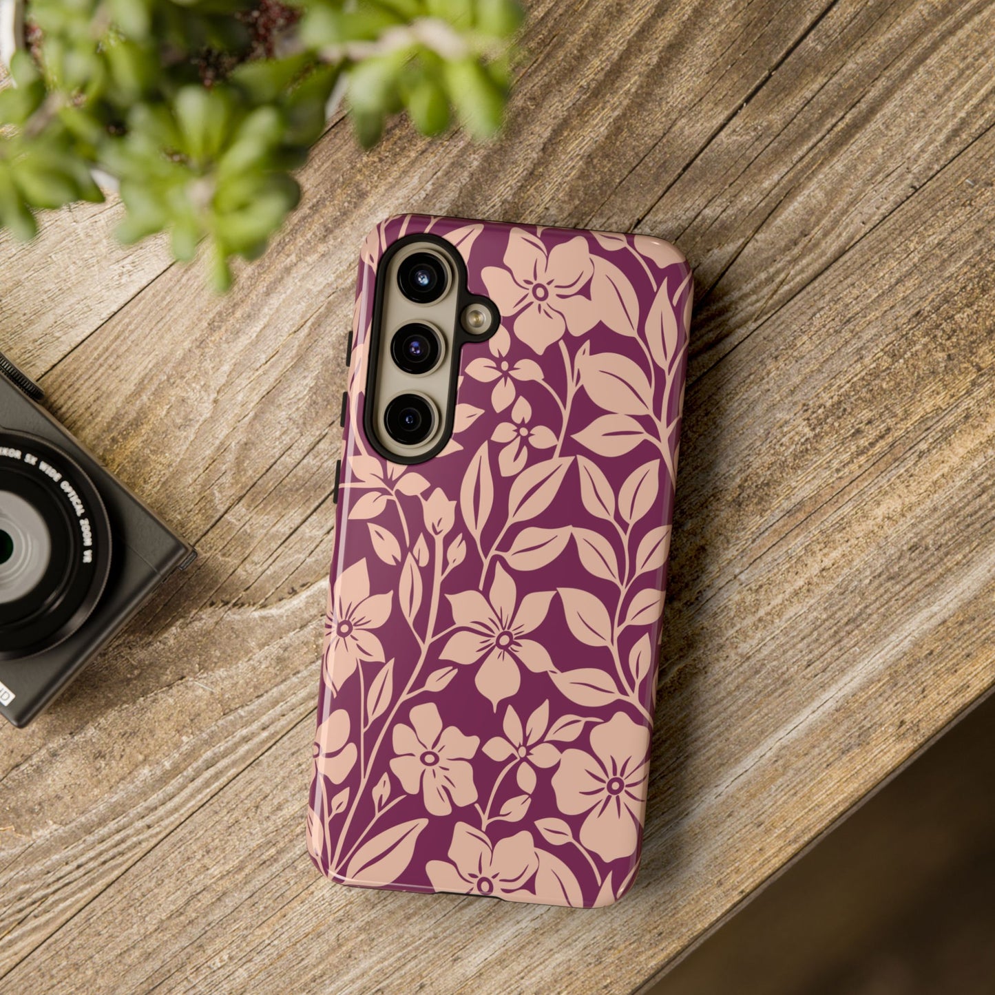 Blooming Elegance Tough Case for Samsung Phone