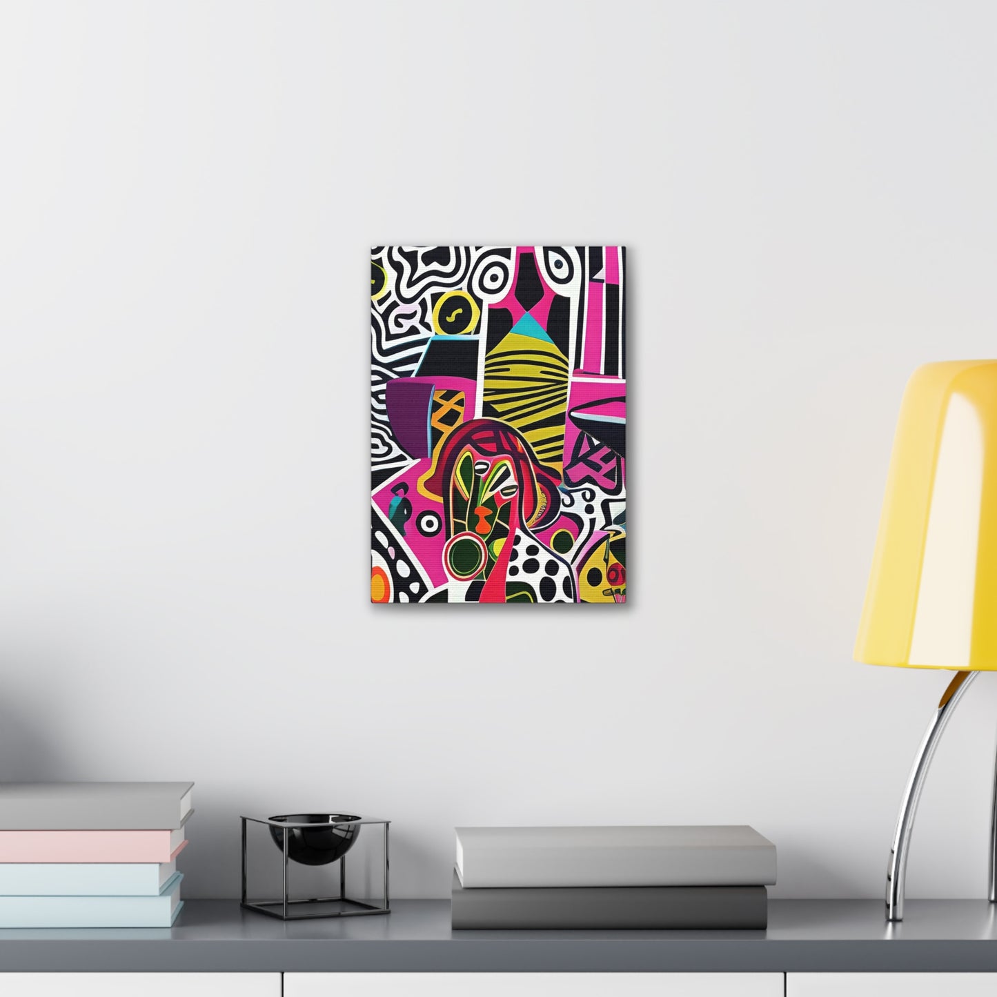 Nzingha Pulse Stretched Canvas Wall Art