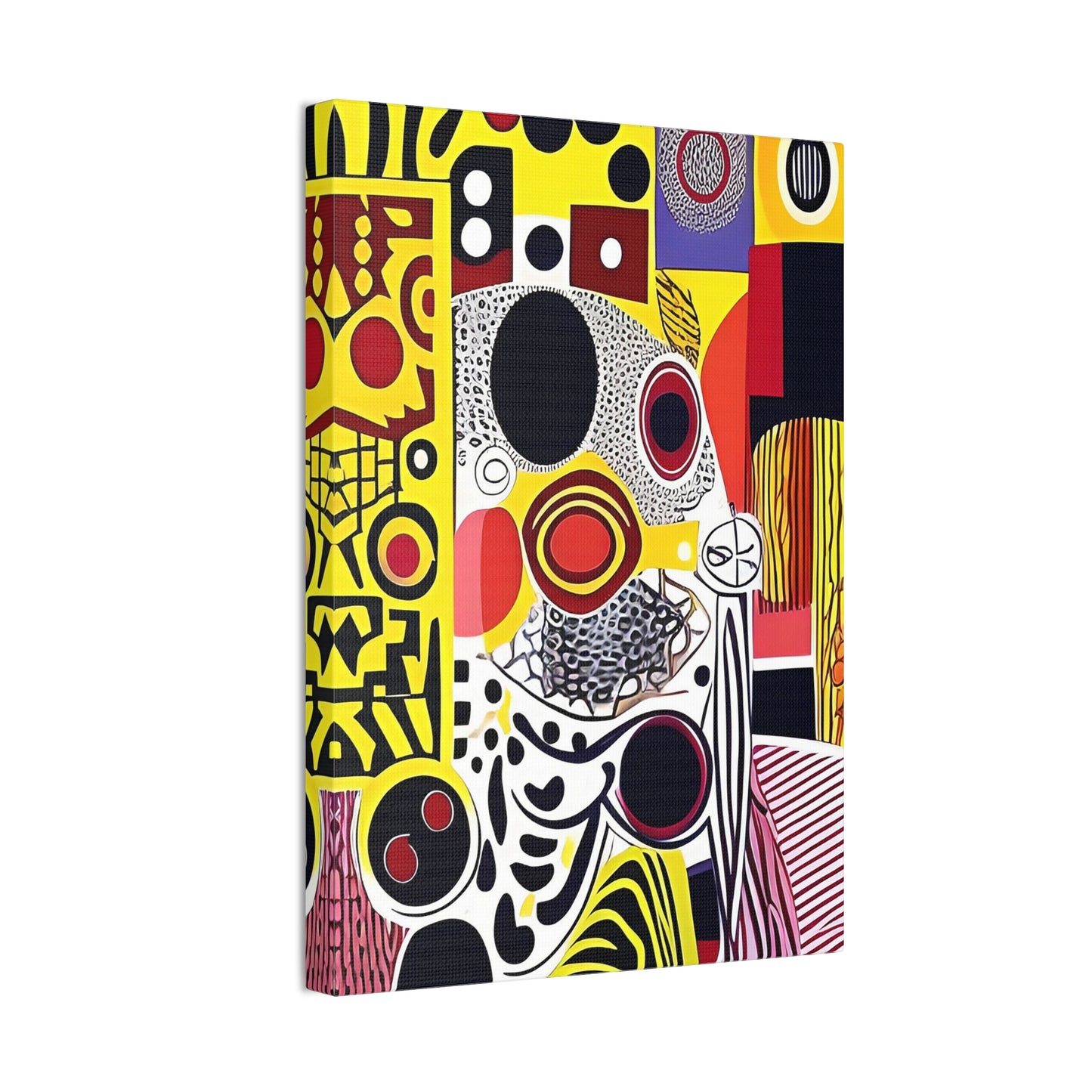 Zamani Echo Stretched Canvas Wall Art