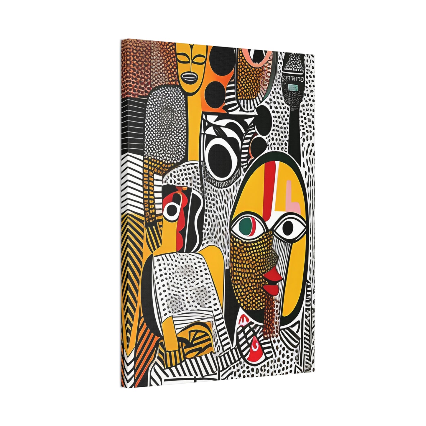 Oju Oracle Stretched Canvas Wall Art