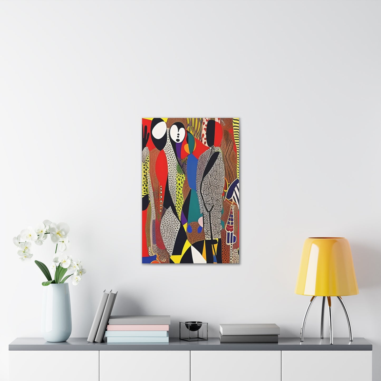 Muti Veins Stretched Canvas Wall Art