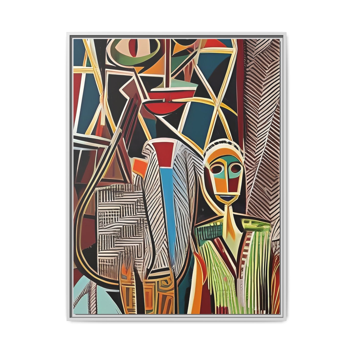 Moya Threads Matte Canvas Wall Art