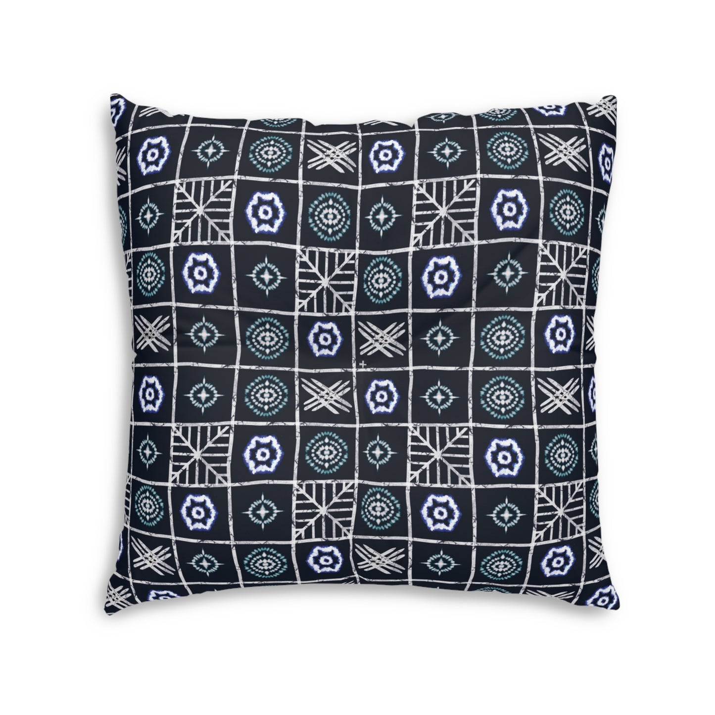 Zulu Zenith Bohemian Tufted Floor Pillow