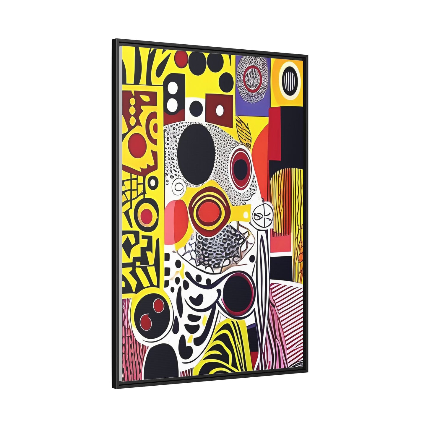 Zamani Echo Matte Canvas Wall Art