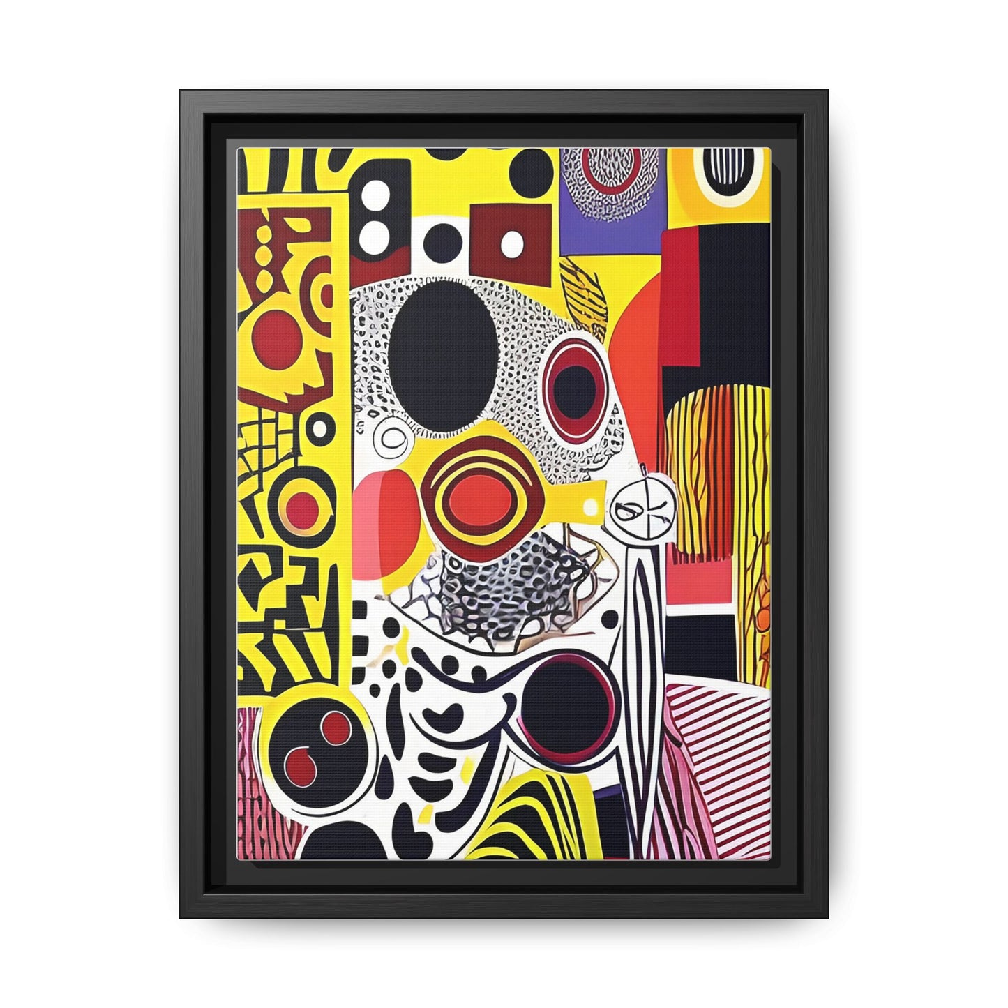 Zamani Echo Matte Canvas Wall Art