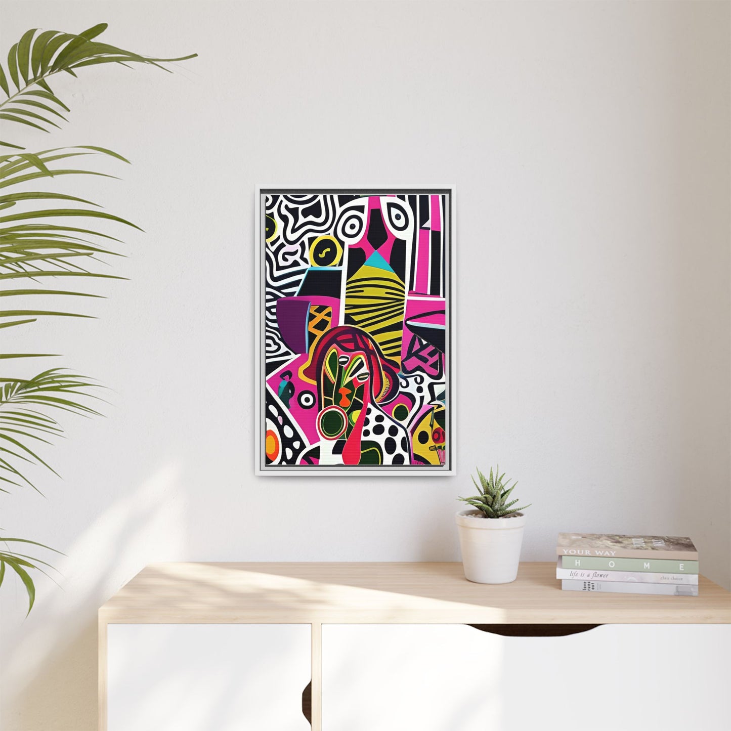 Nzingha Pulse Matte Canvas Wall Art