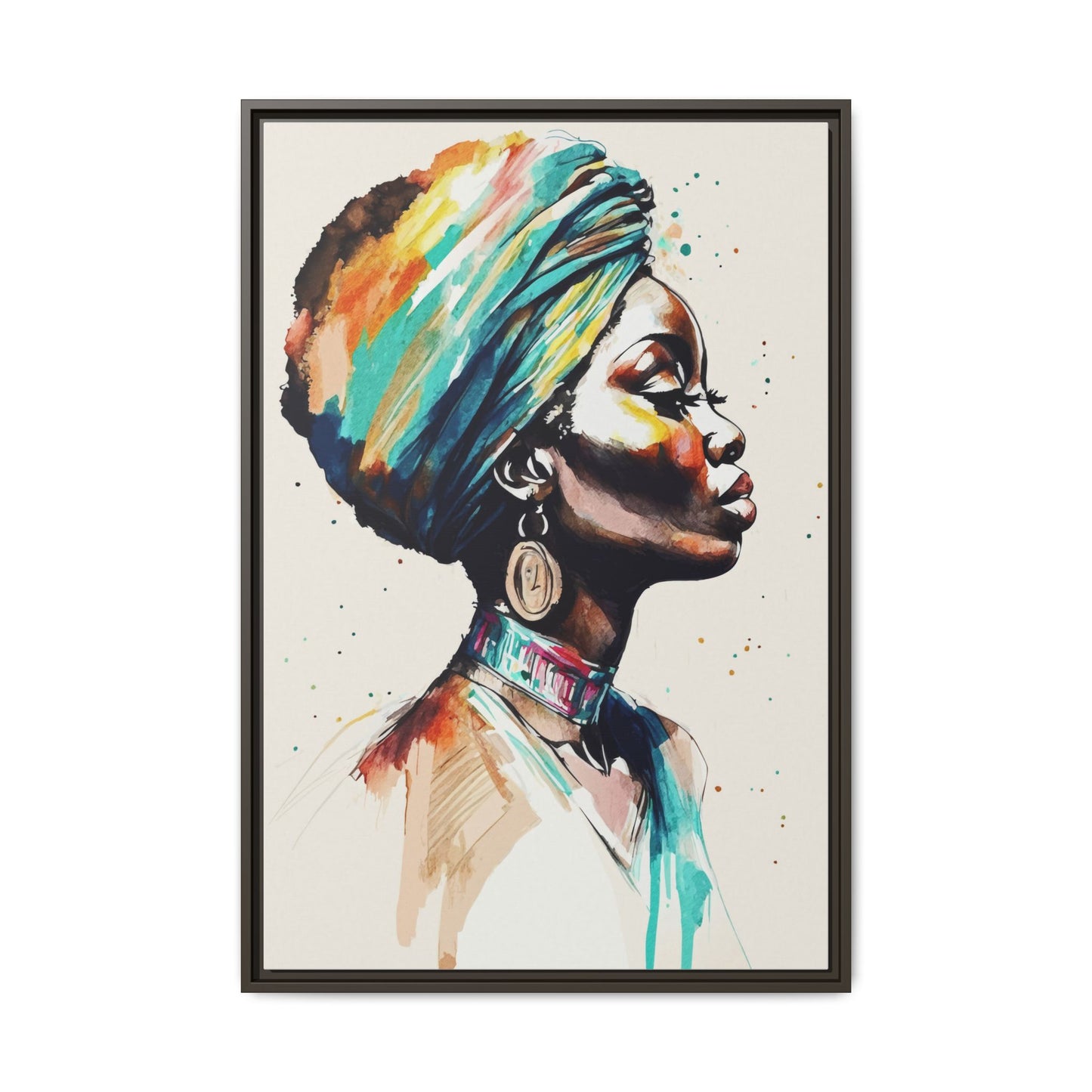 Nile Whisper Matte Canvas Print