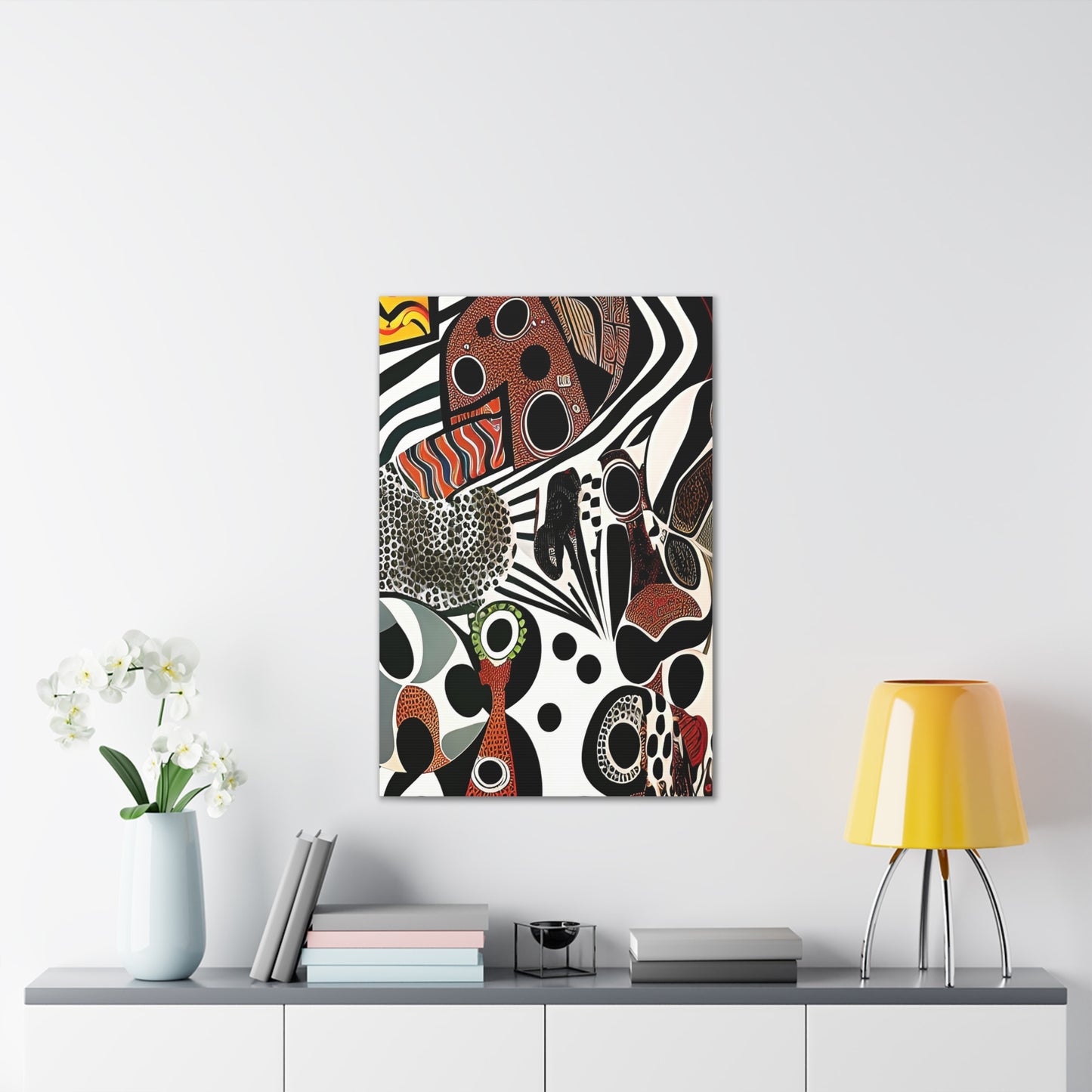 Dotou Mirage Stretched Canvas Wall Art