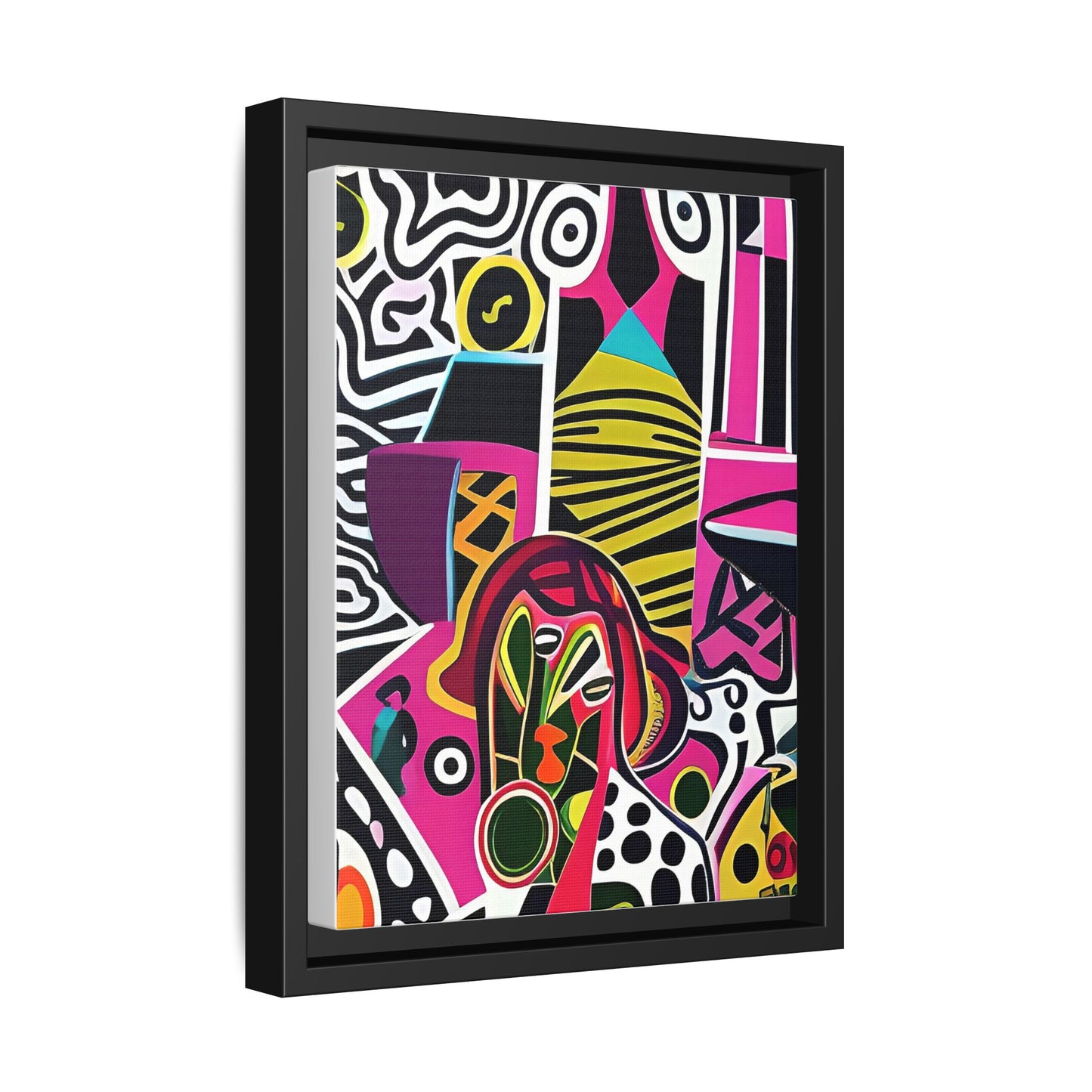 Nzingha Pulse Matte Canvas Wall Art