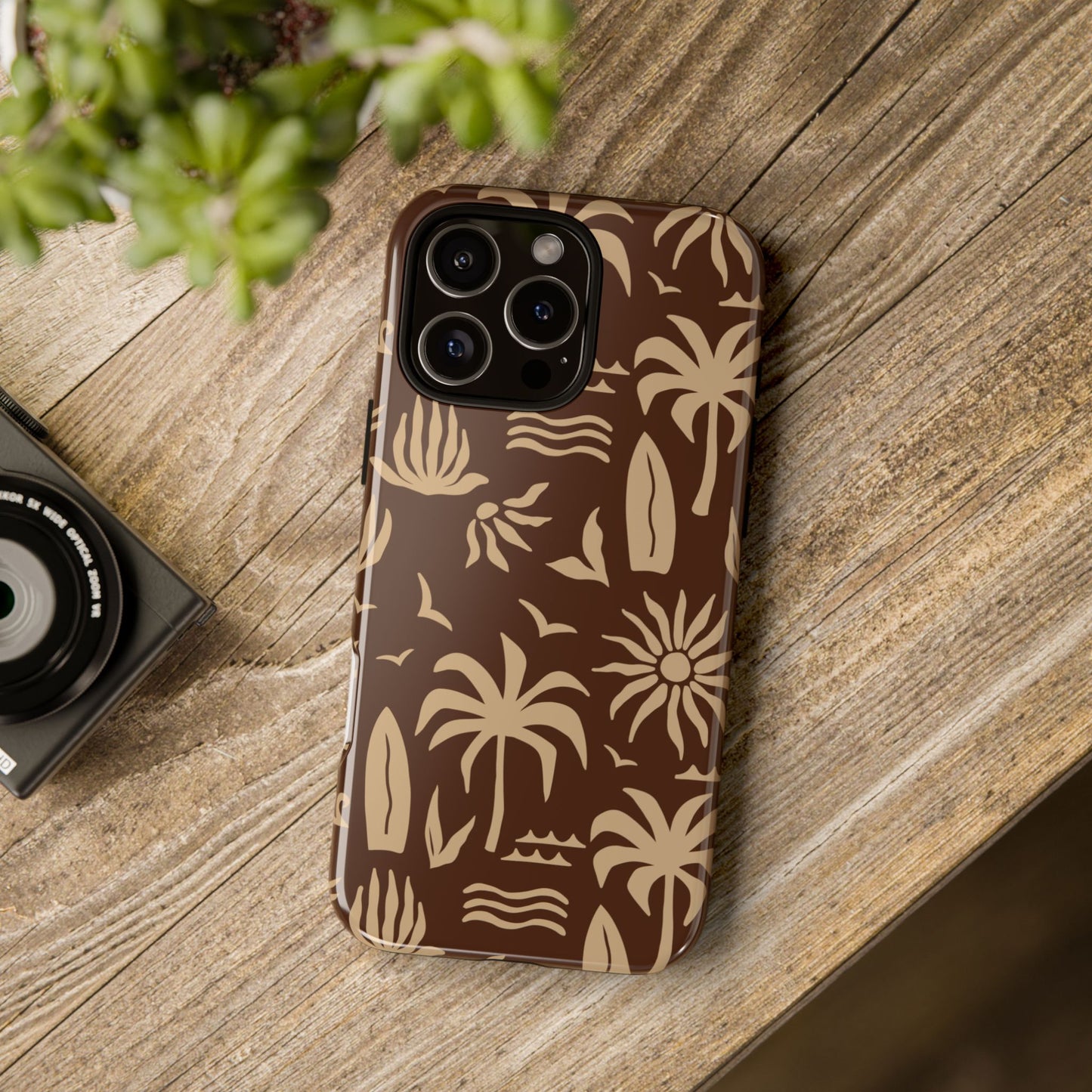 Vintage Tropical Tough Case for iPhone®