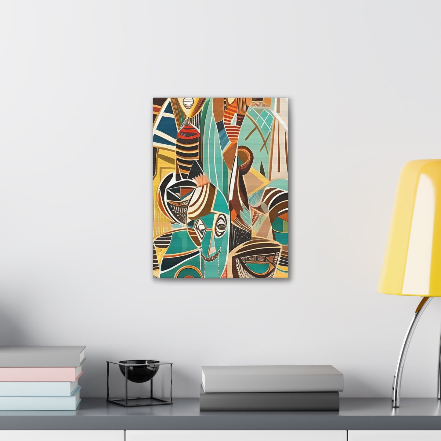 Isimi Flow Stretched Canvas Wall Art