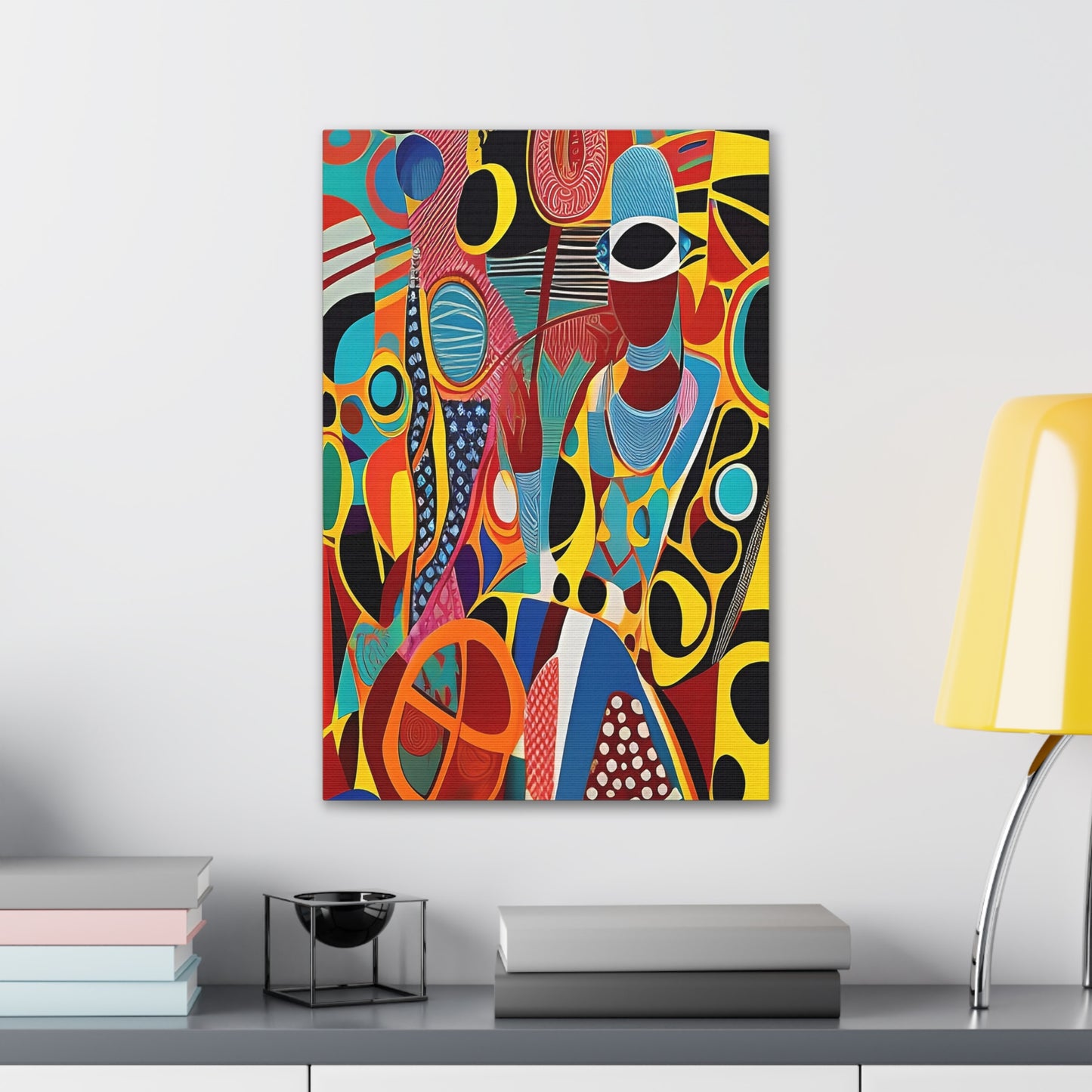 Ajora Veil Stretched Canvas Wall Art