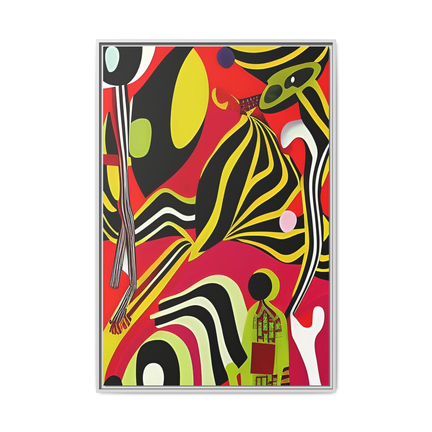 Ngoma Drift Matte Canvas Wall Art