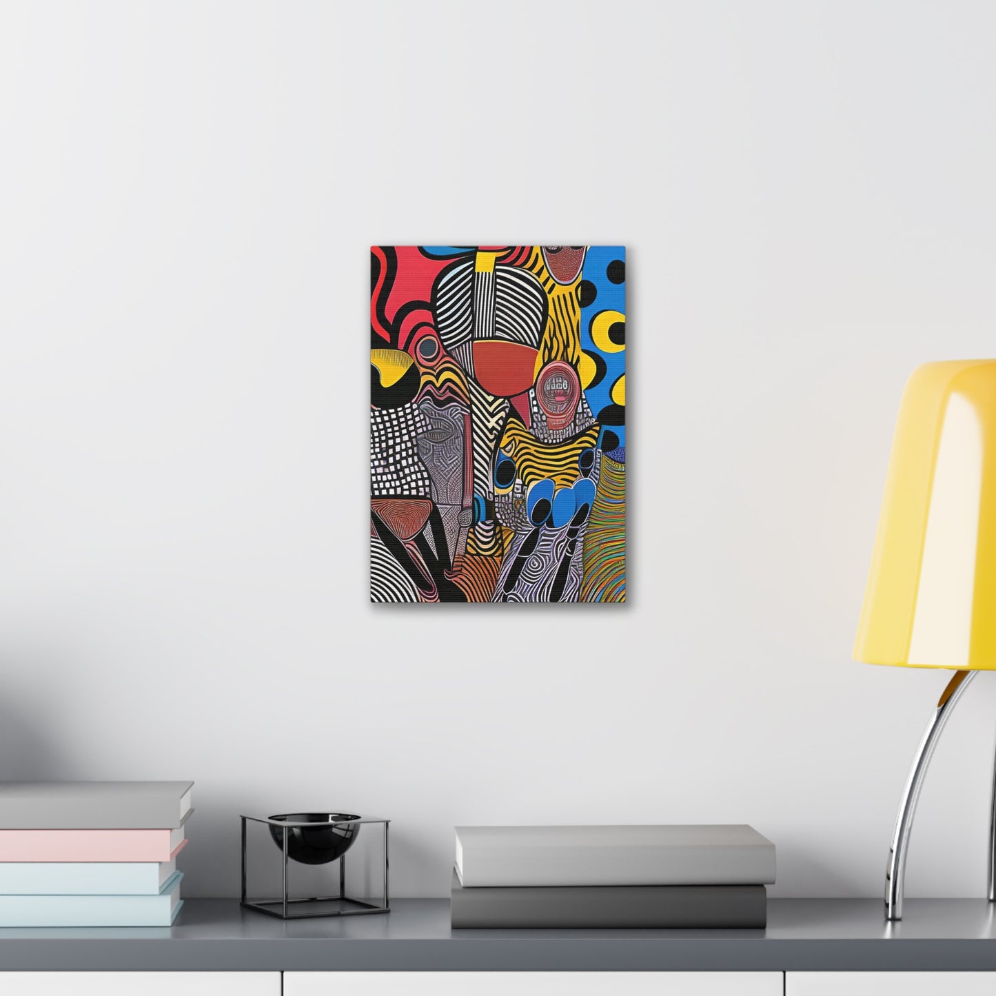 Luba Current Stretched Canvas Print