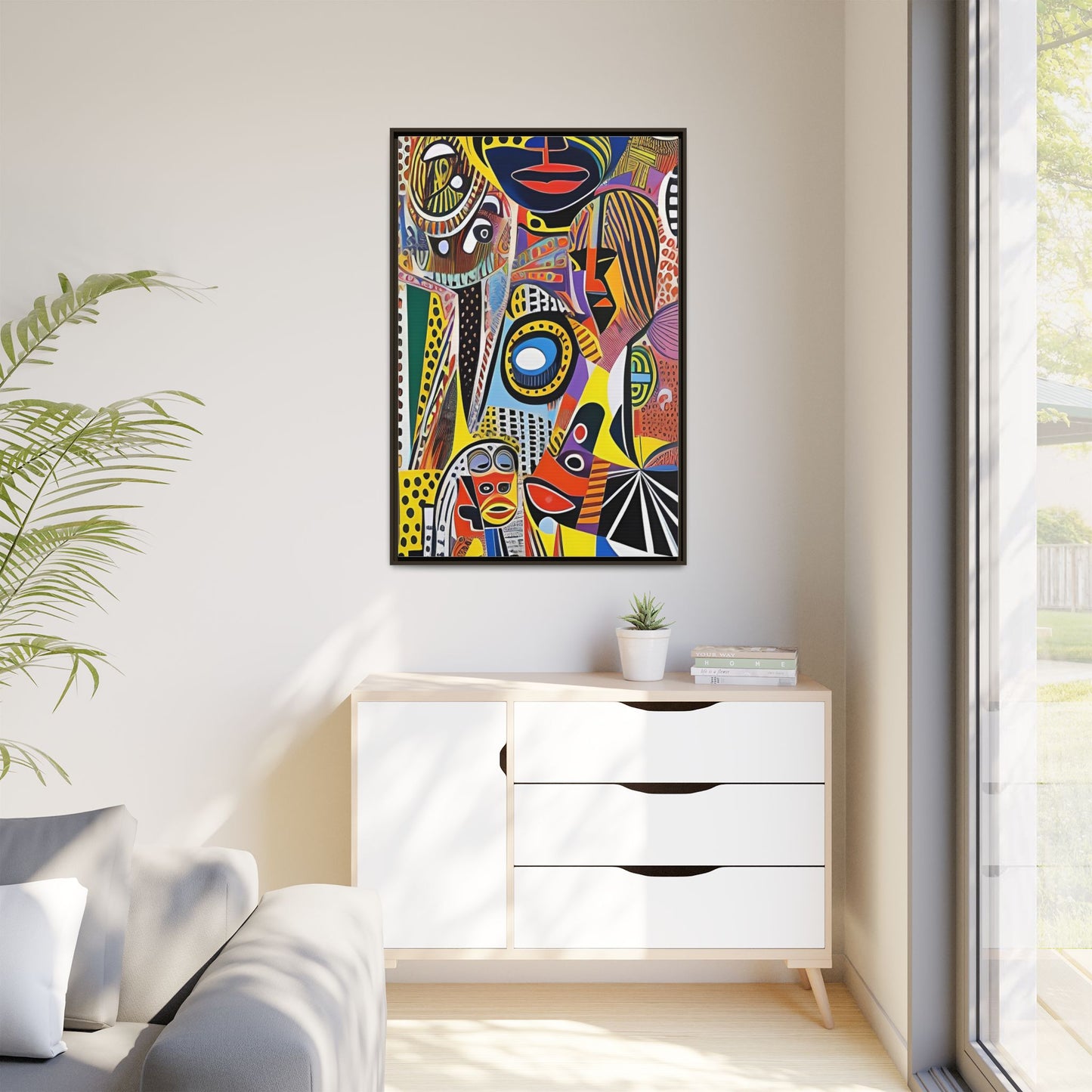 Ase Carnival Matte Canvas Wall Art