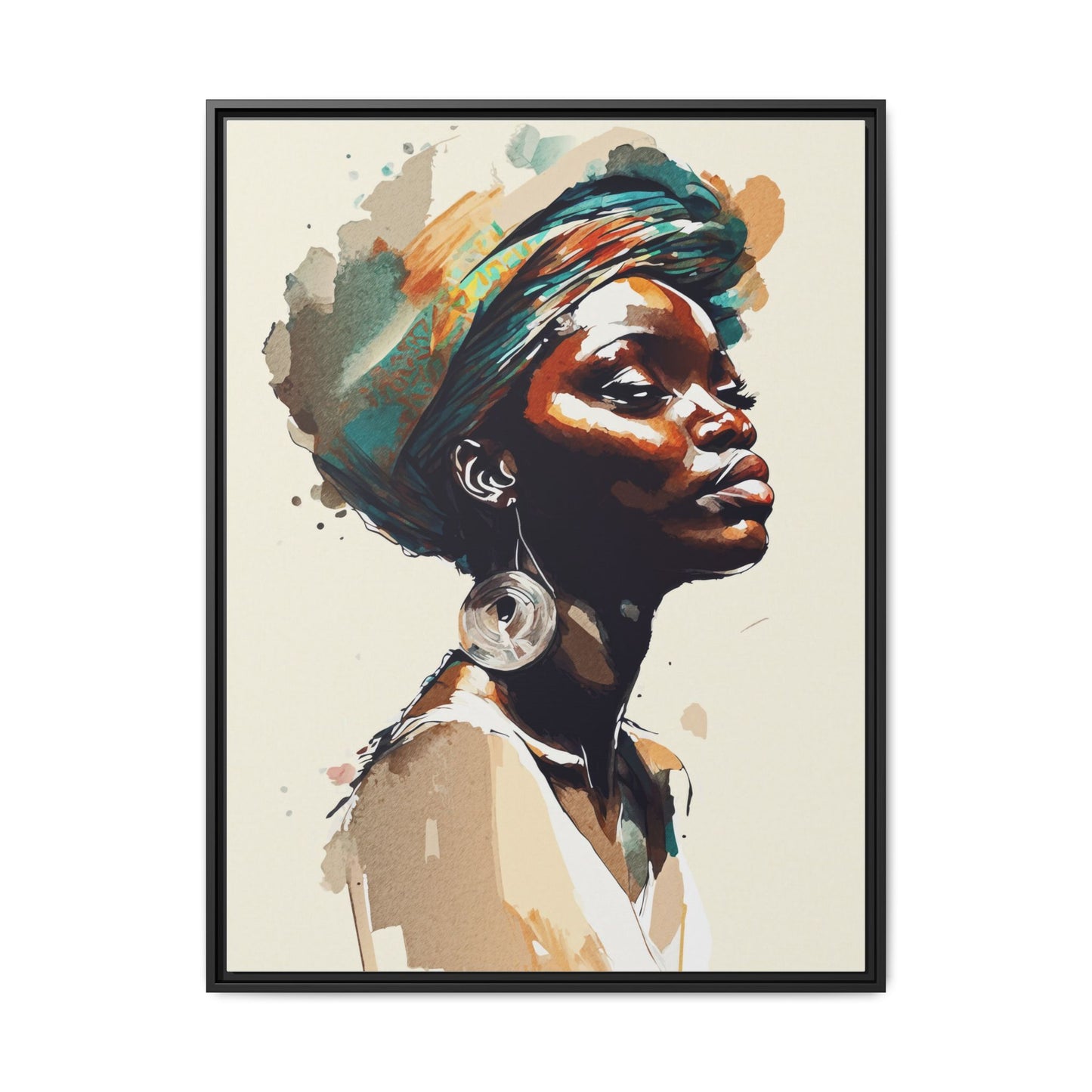 Desert Grace Matte Canvas Print