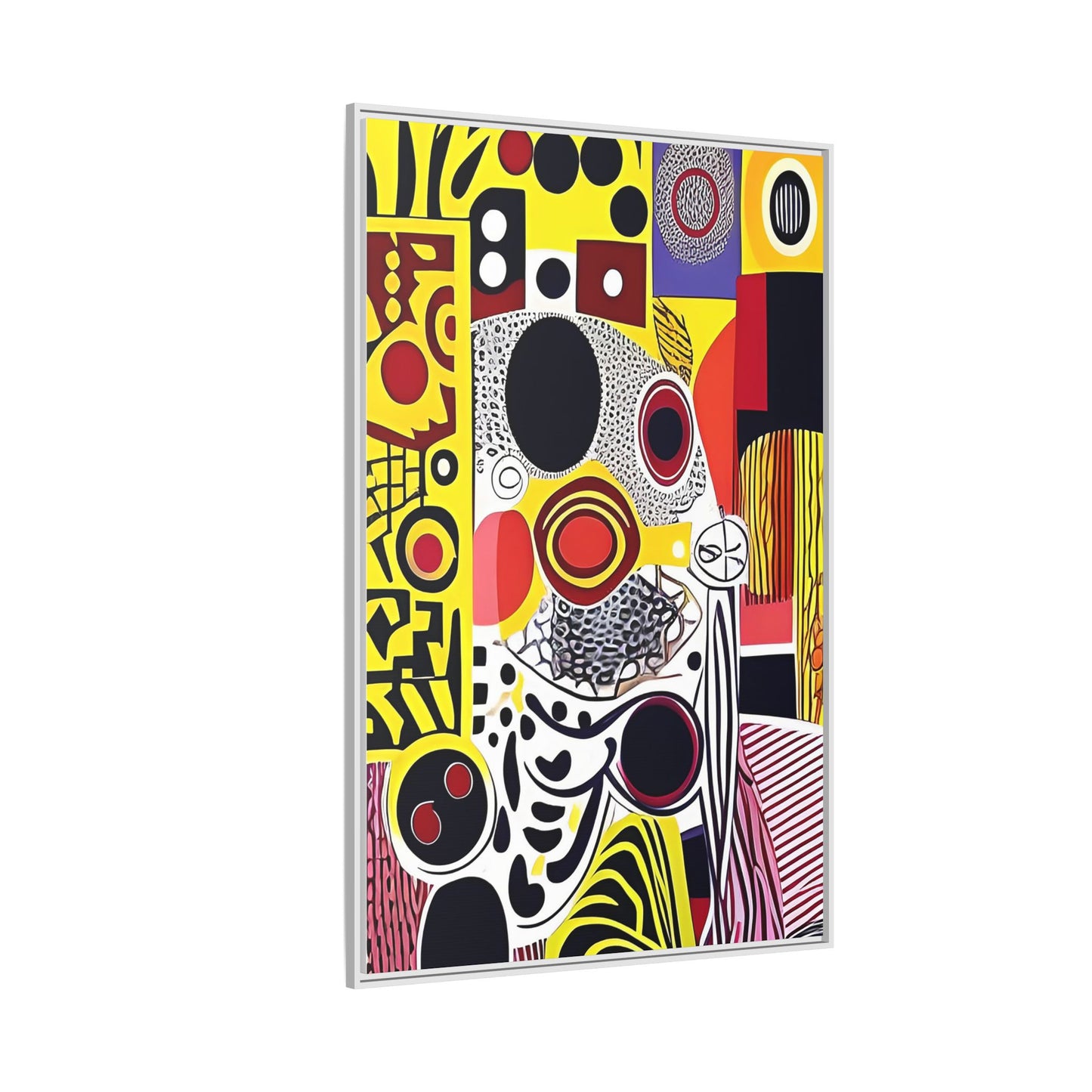 Zamani Echo Matte Canvas Wall Art