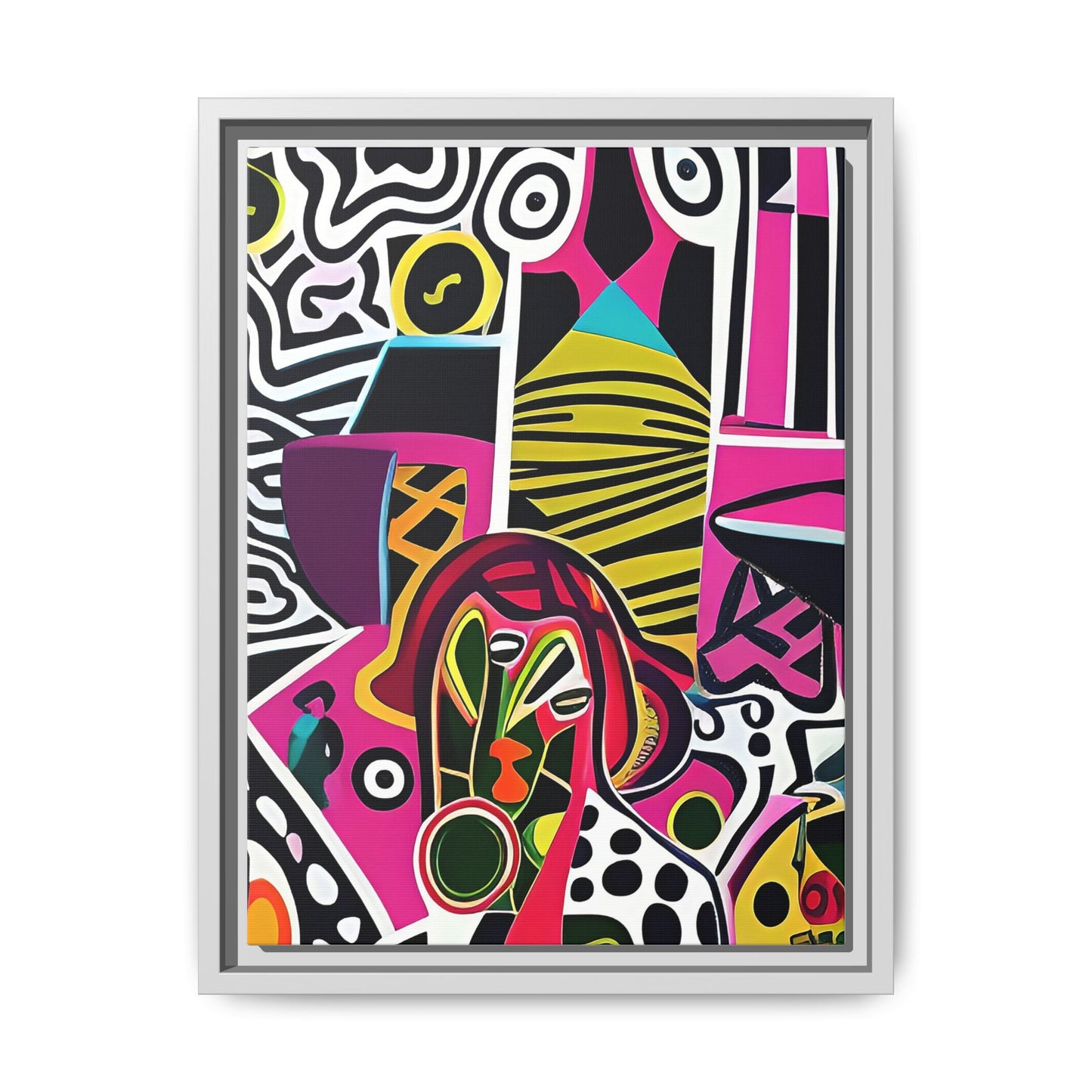 Nzingha Pulse Matte Canvas Wall Art