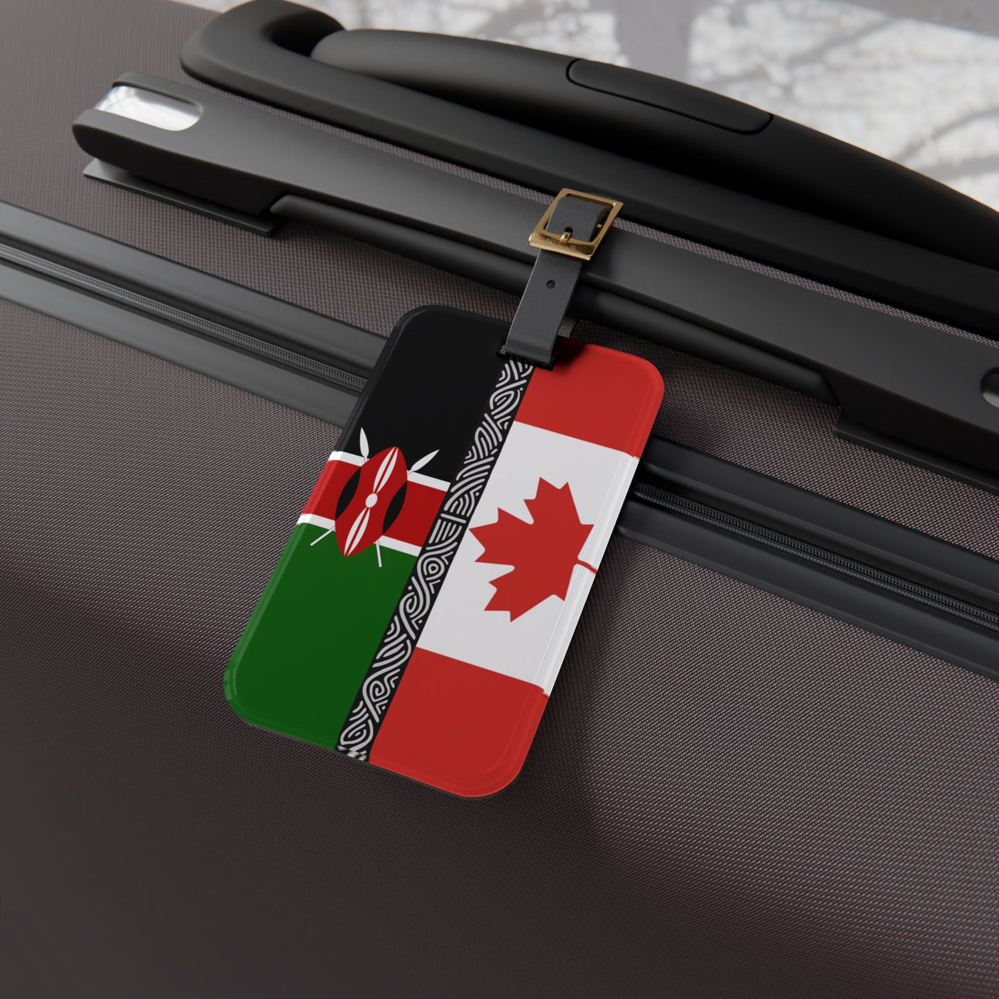 Kenya-Canada Diaspora Luggage Tag