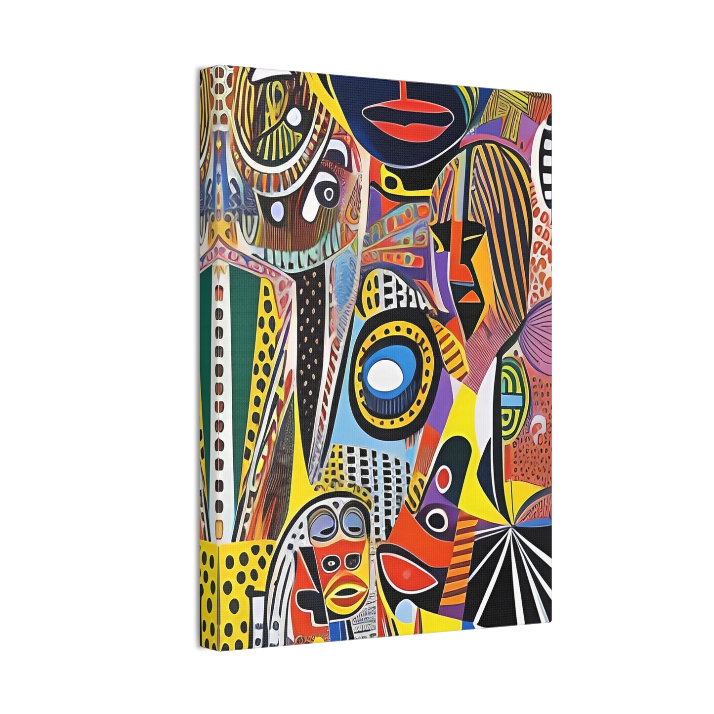Ase Carnival Stretched Canvas Wall Art