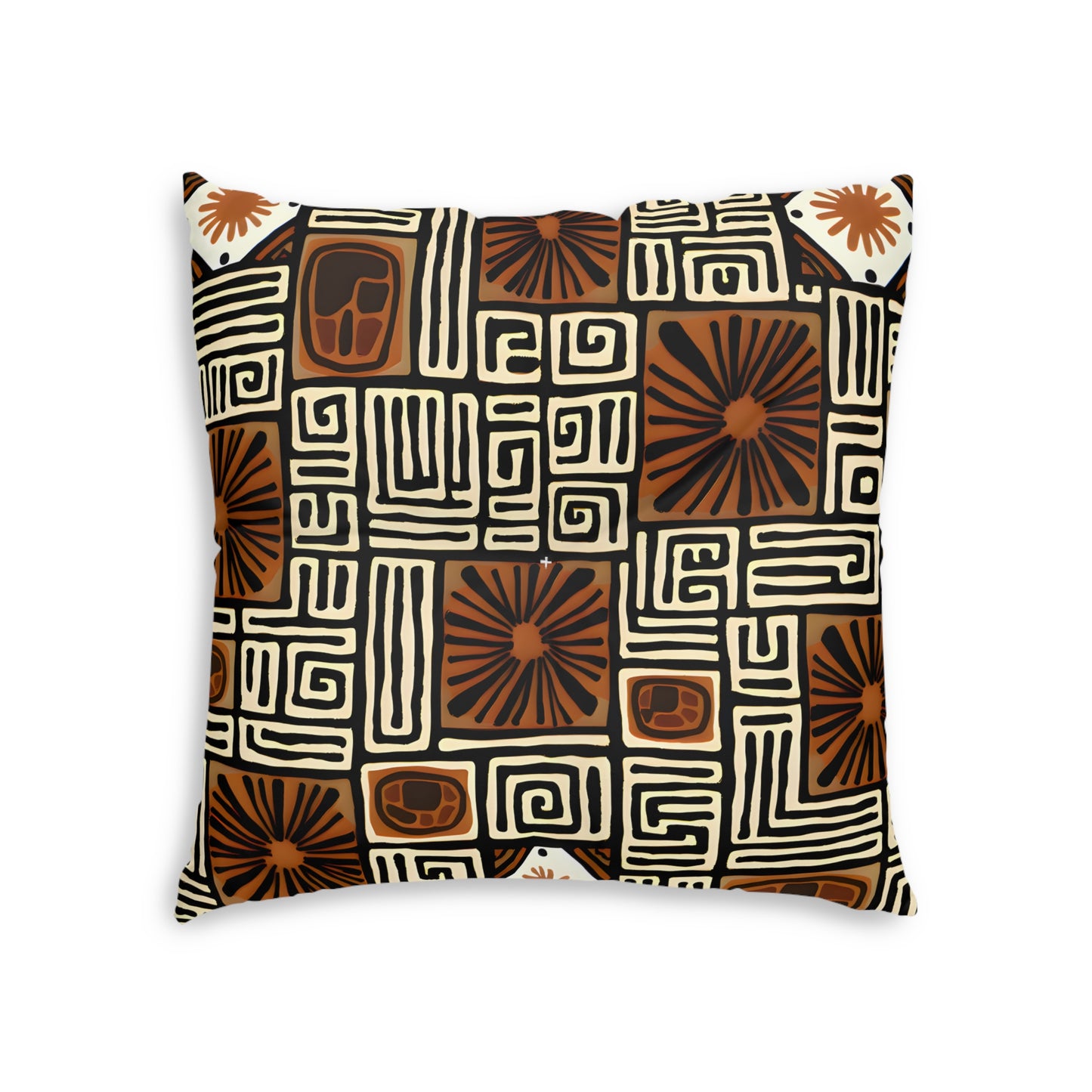 Sankofa Radiance Bohemian Tufted Floor Pillow