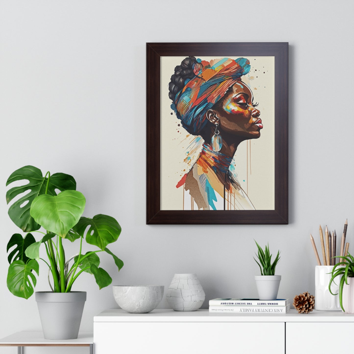 Indigo Spirit Framed Wall Art