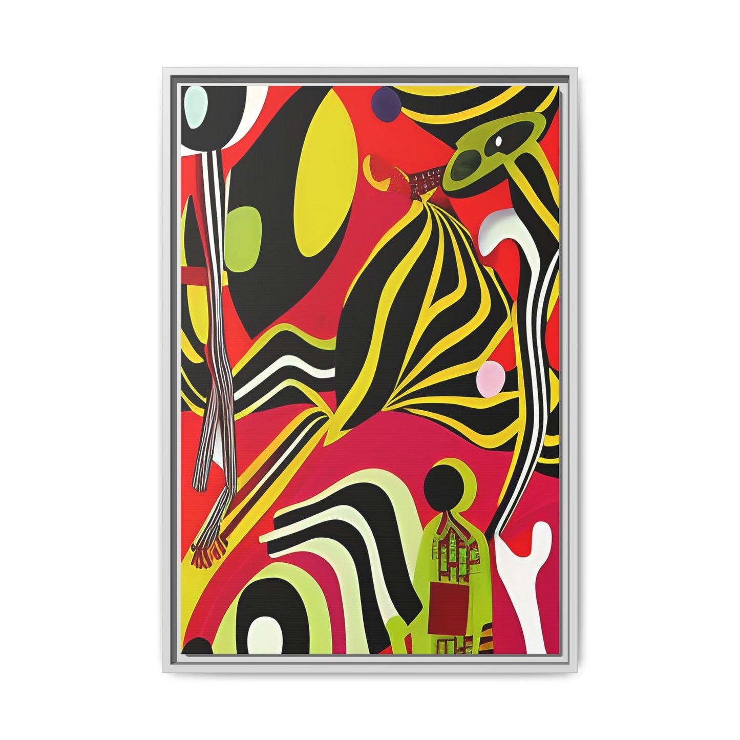 Ngoma Drift Matte Canvas Wall Art