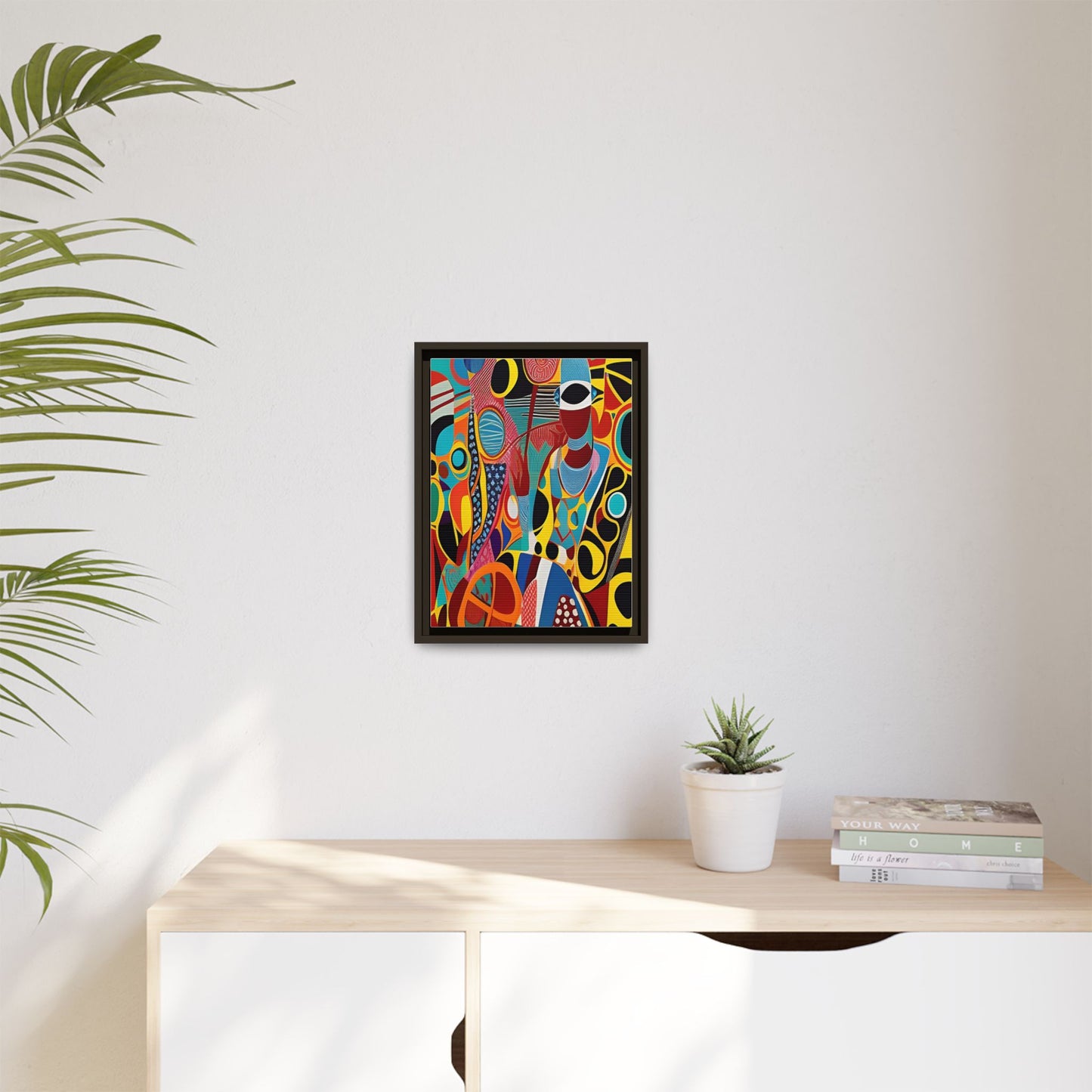 Ajora Veil Matte Canvas Wall Art