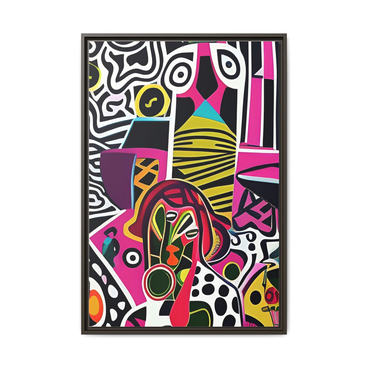 Nzingha Pulse Matte Canvas Wall Art