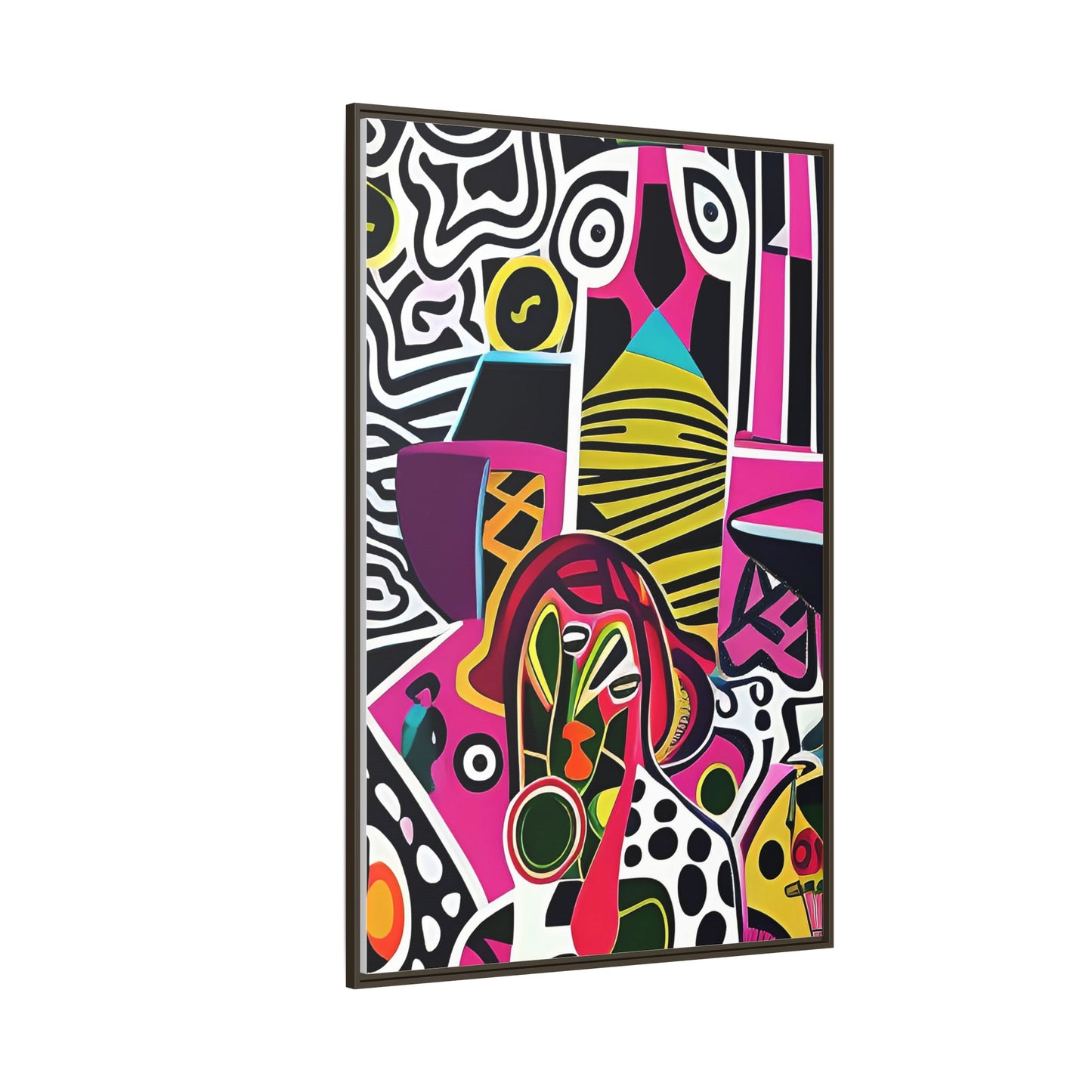 Nzingha Pulse Matte Canvas Wall Art