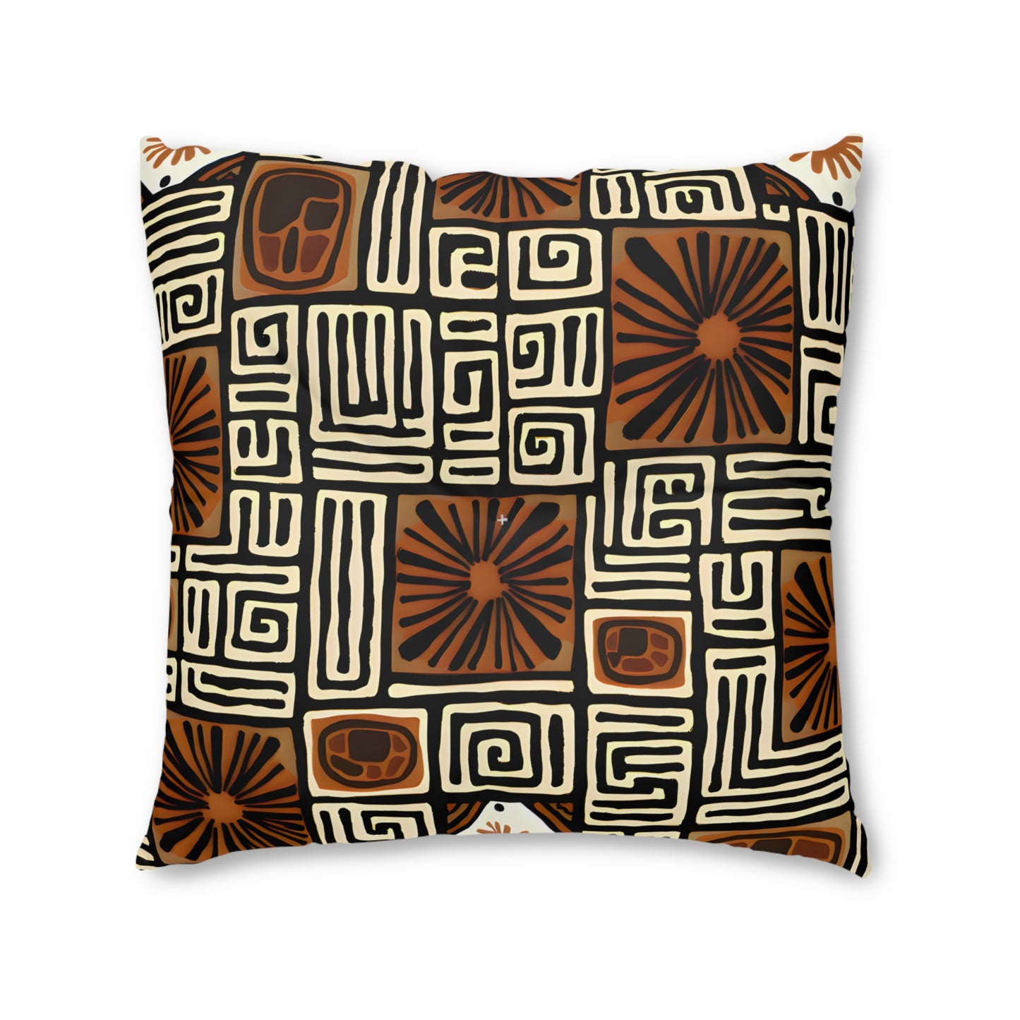 Sankofa Radiance Bohemian Tufted Floor Pillow