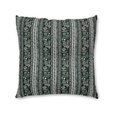Timbuktu Textures Bohemian Tufted Floor Pillow
