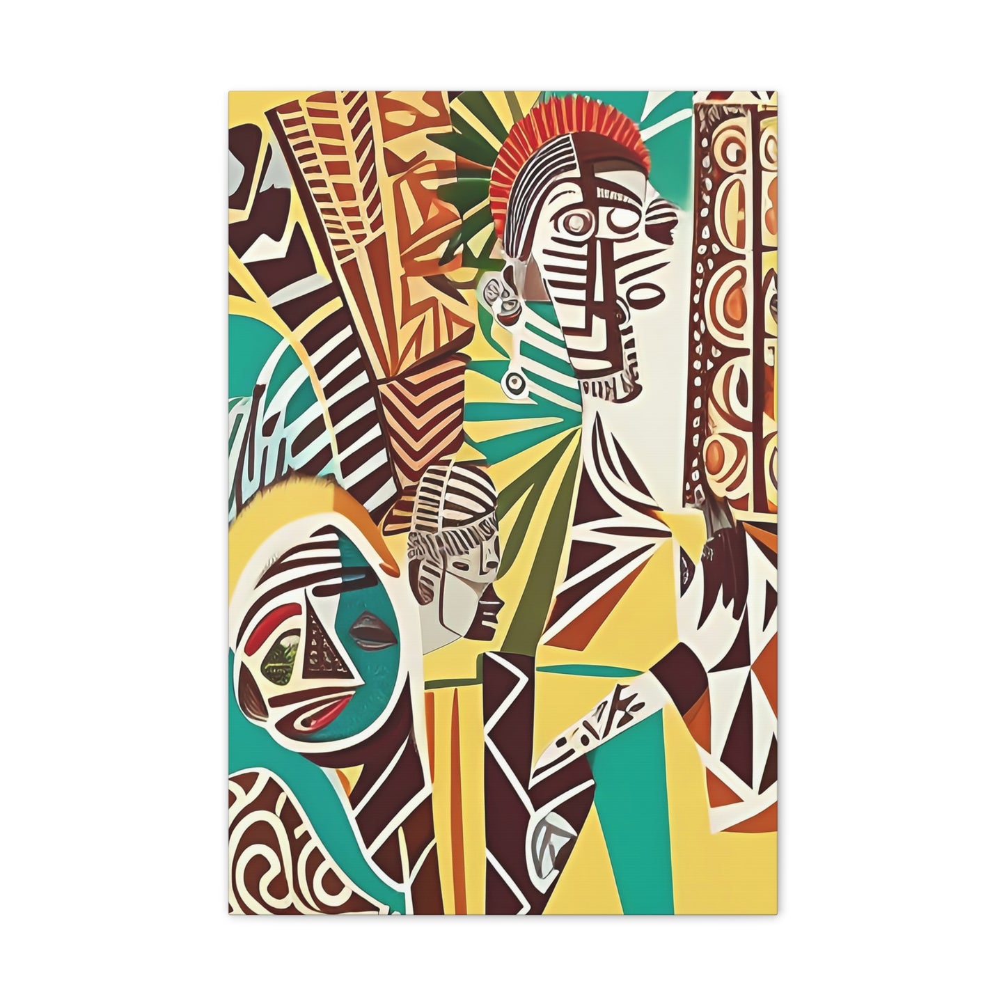 Ekon Rising Stretched Canvas Wall Art