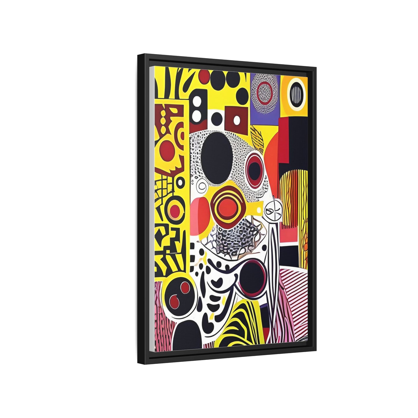 Zamani Echo Matte Canvas Wall Art