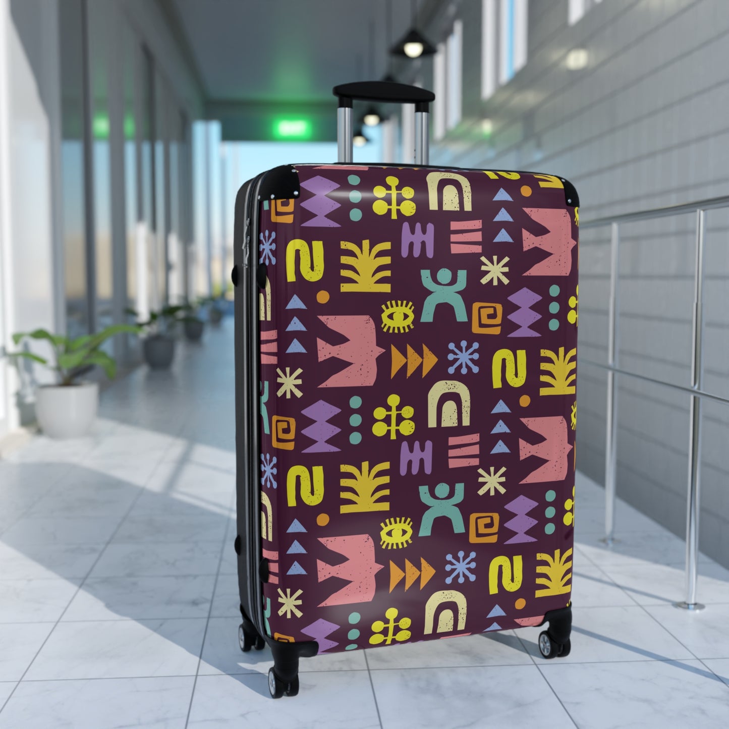 Heritage Grid Suitcase
