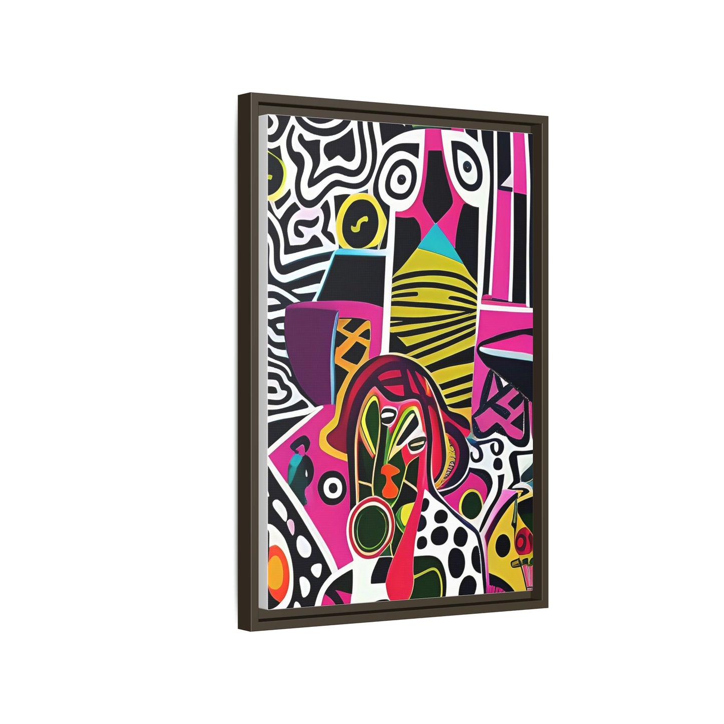 Nzingha Pulse Matte Canvas Wall Art