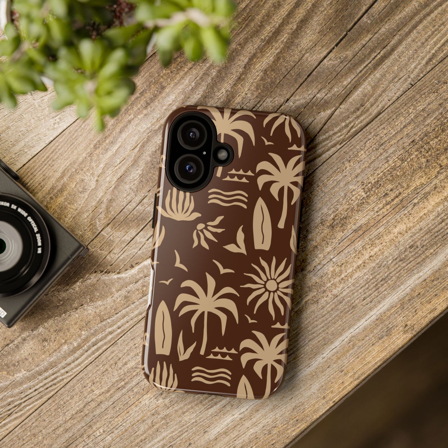Vintage Tropical Tough Case for iPhone®