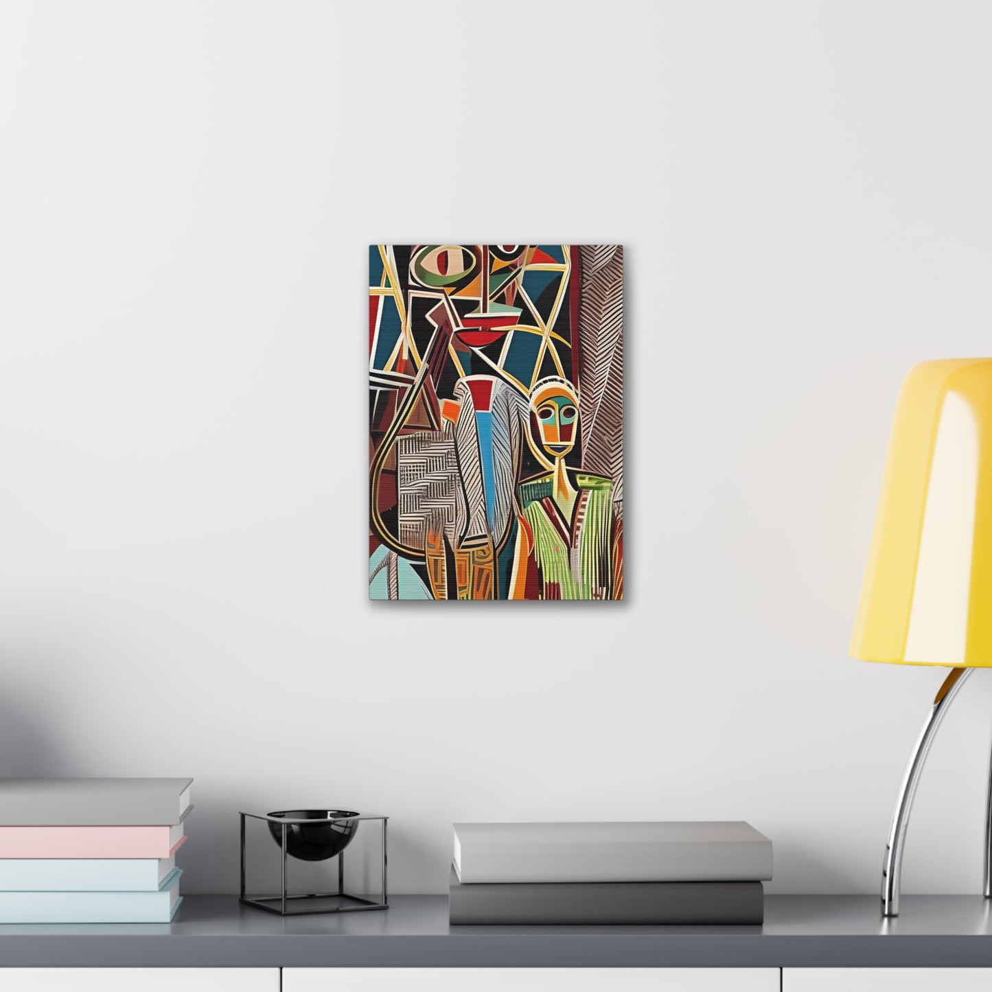 Moya Threads Stretched Canvas Wall Art